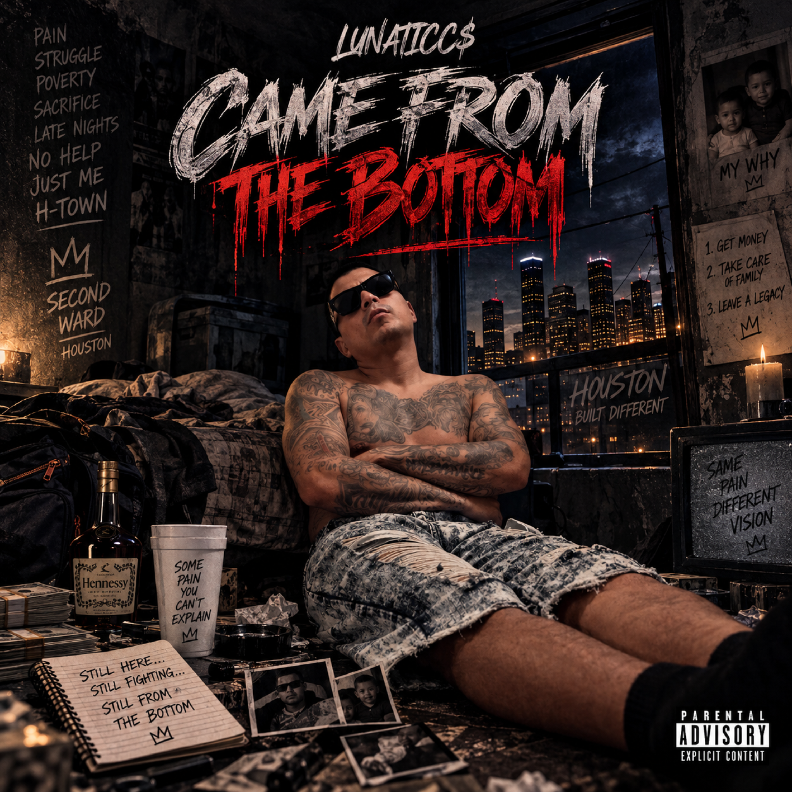 Came From The Bottom by Lunaticc$ cover art