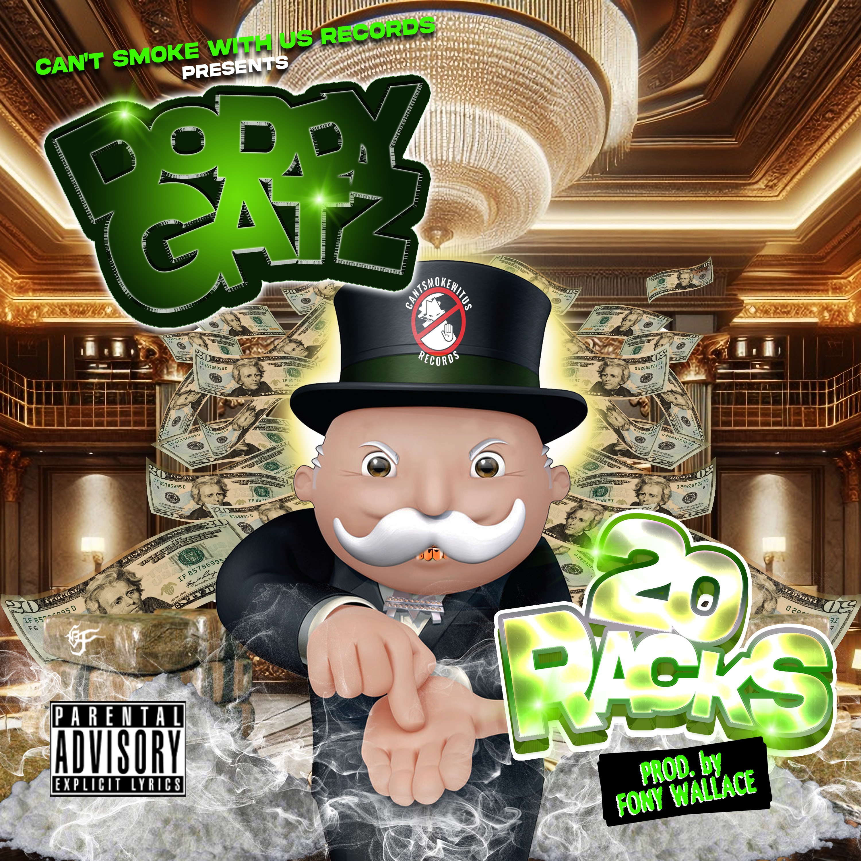 20 Rack$ artwork