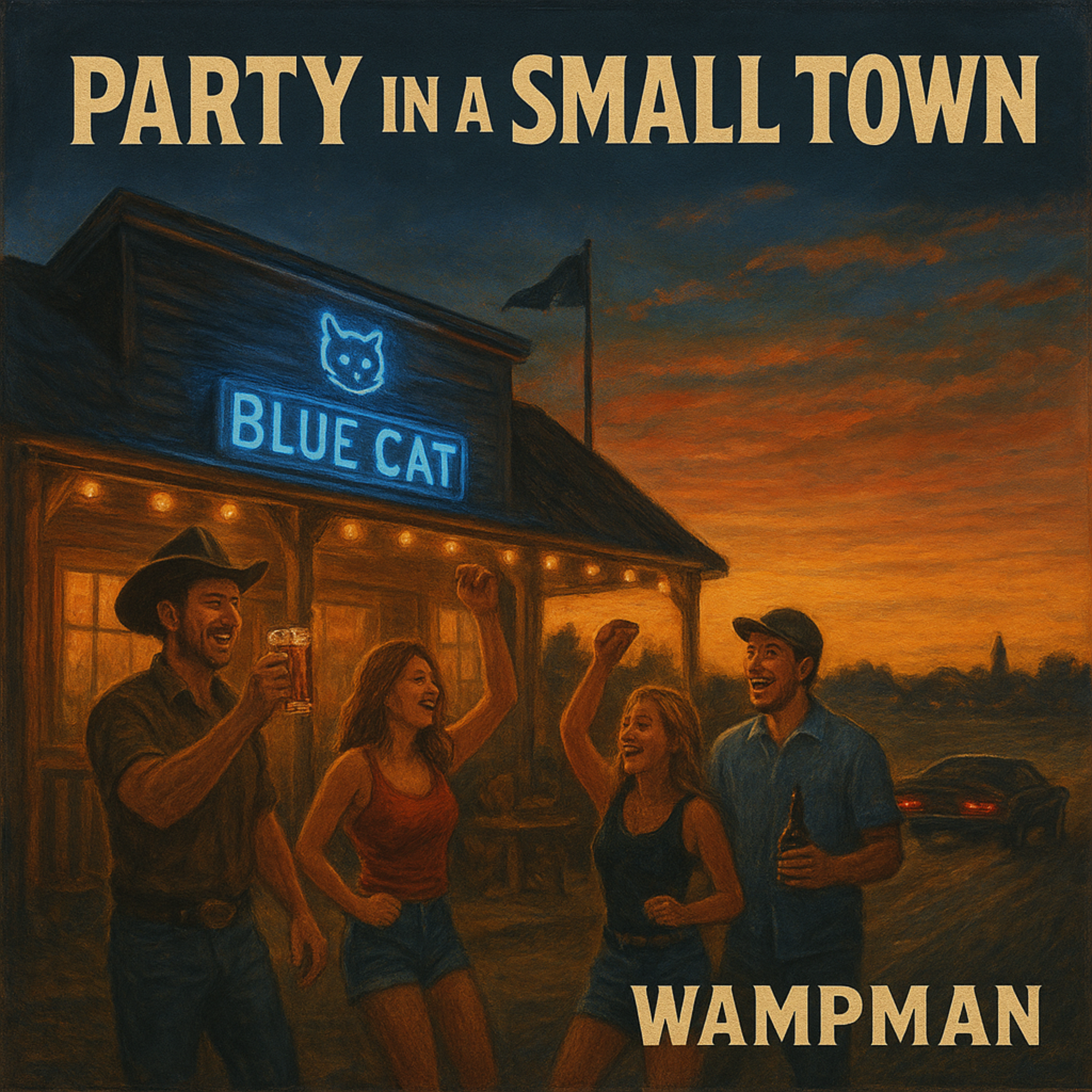 Party In A Small Town artwork