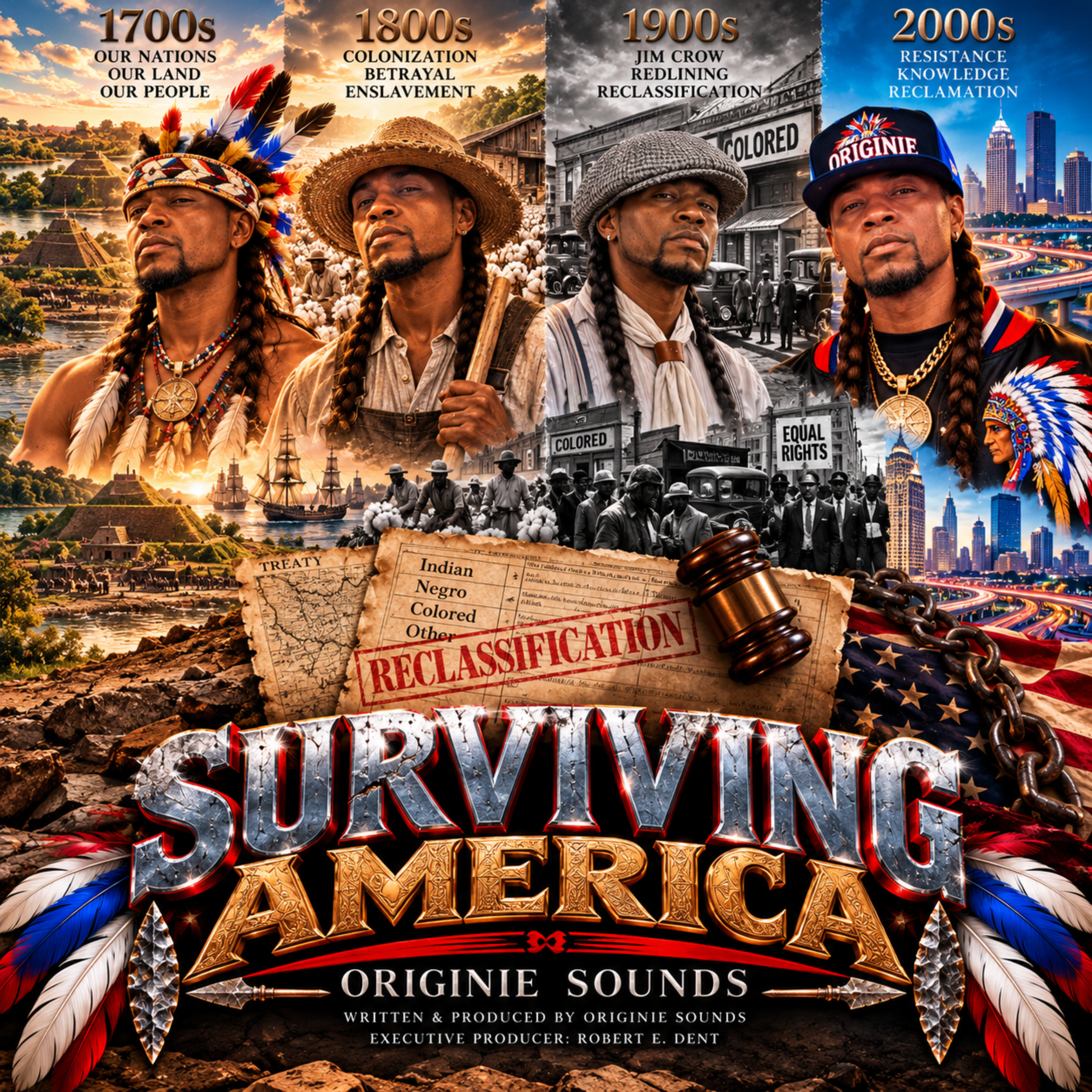 Surviving America by Originie Sounds cover art