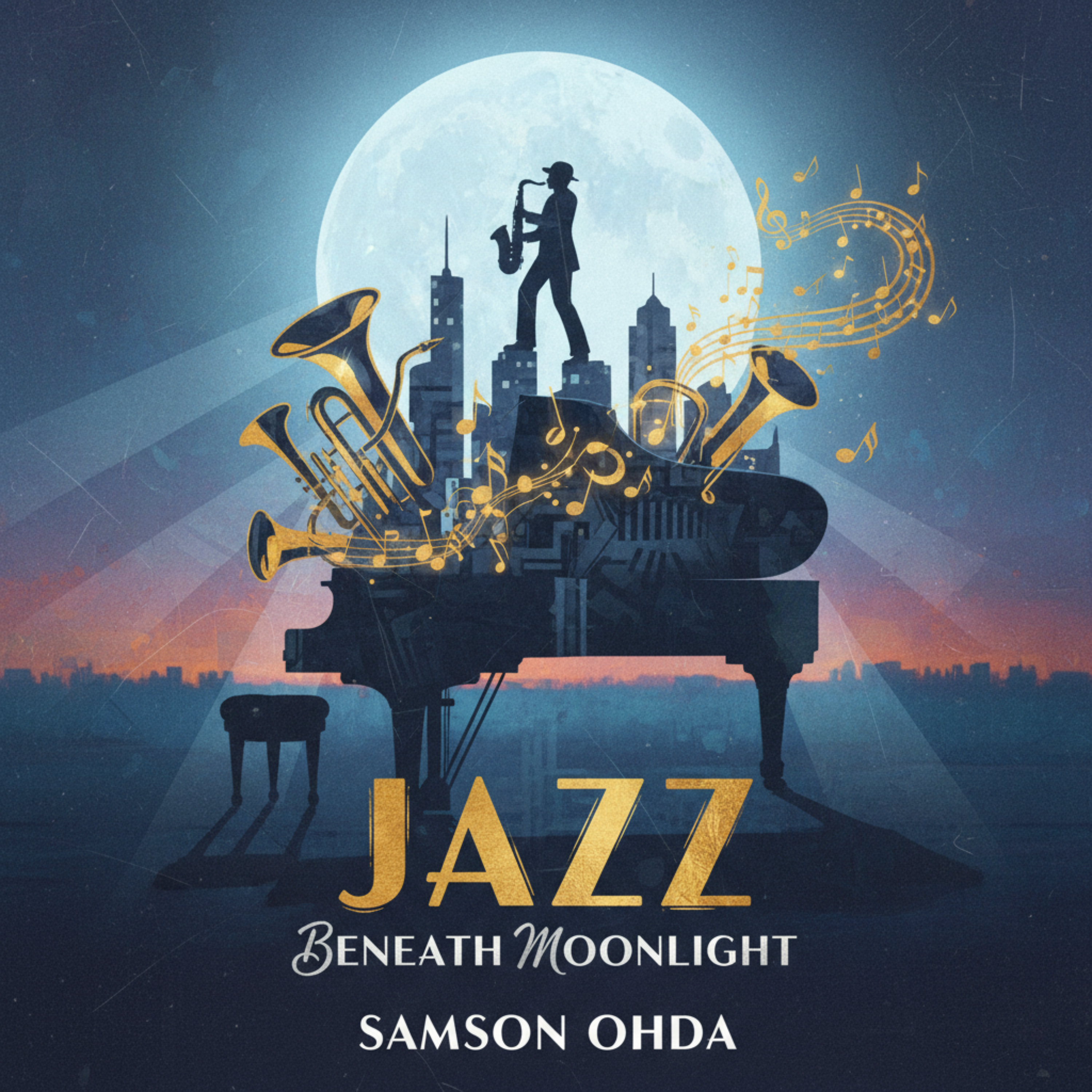 Jazz Beneath Moonlight by Samson Ohda  cover art