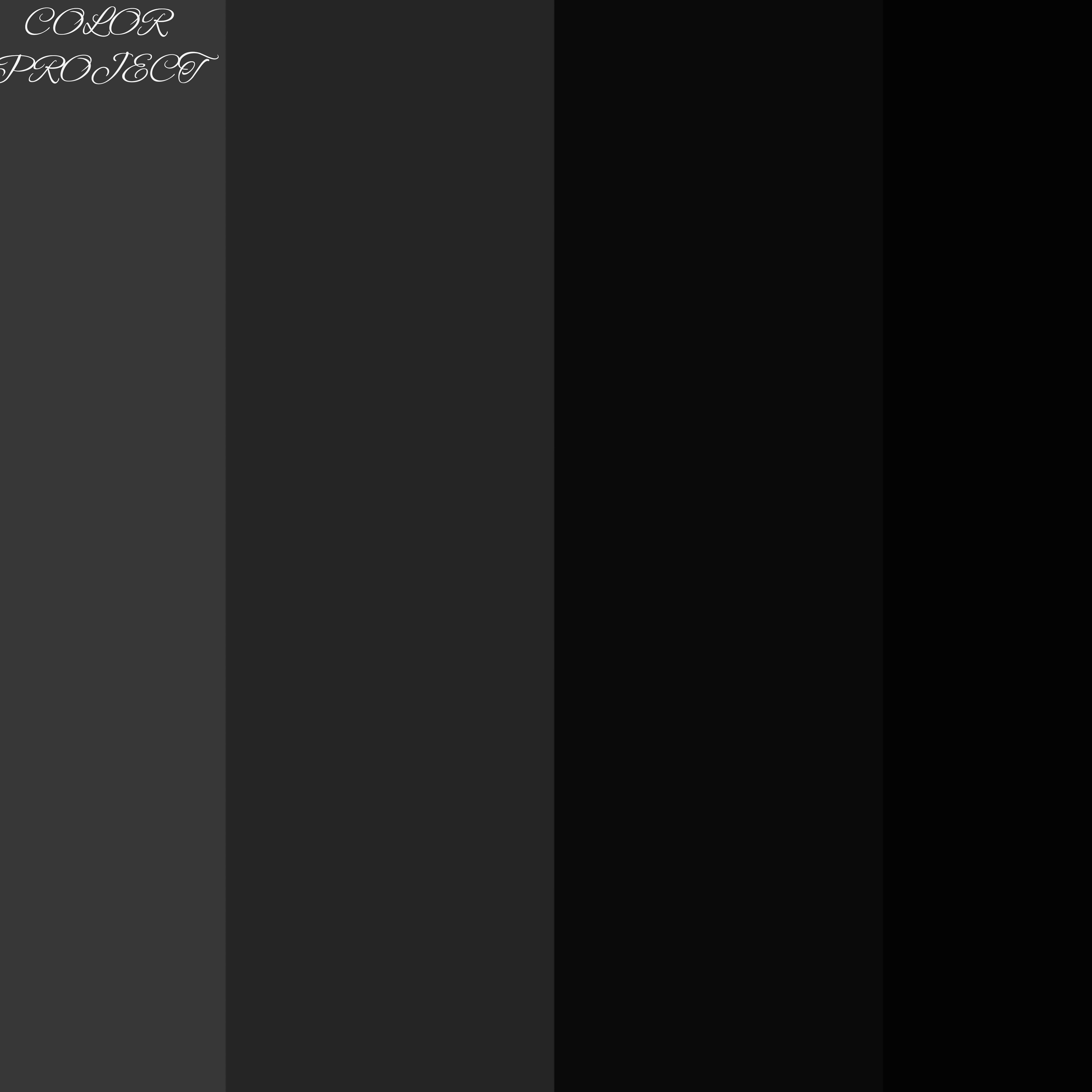 COLOR PROJECT: BLACK artwork