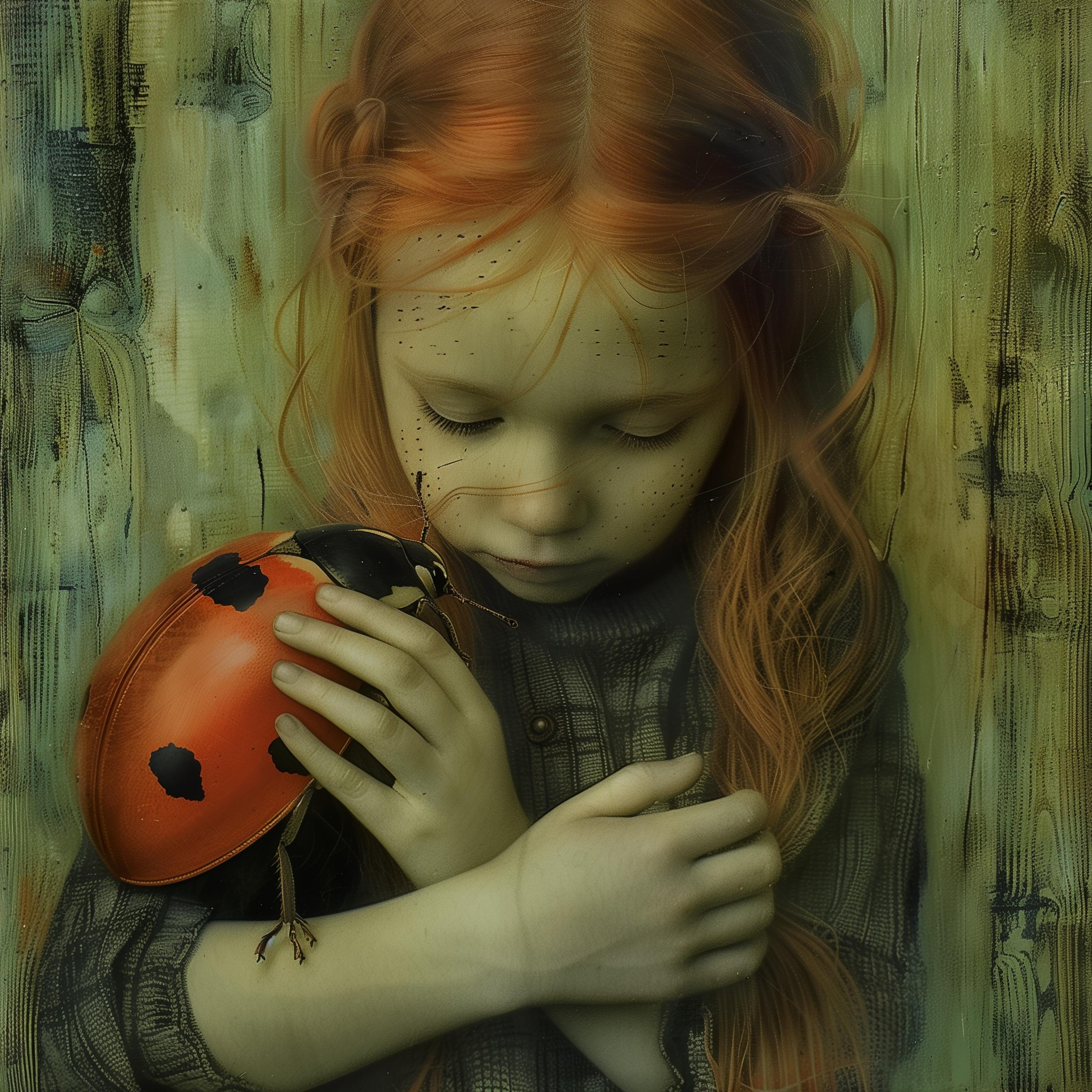 lady bug artwork