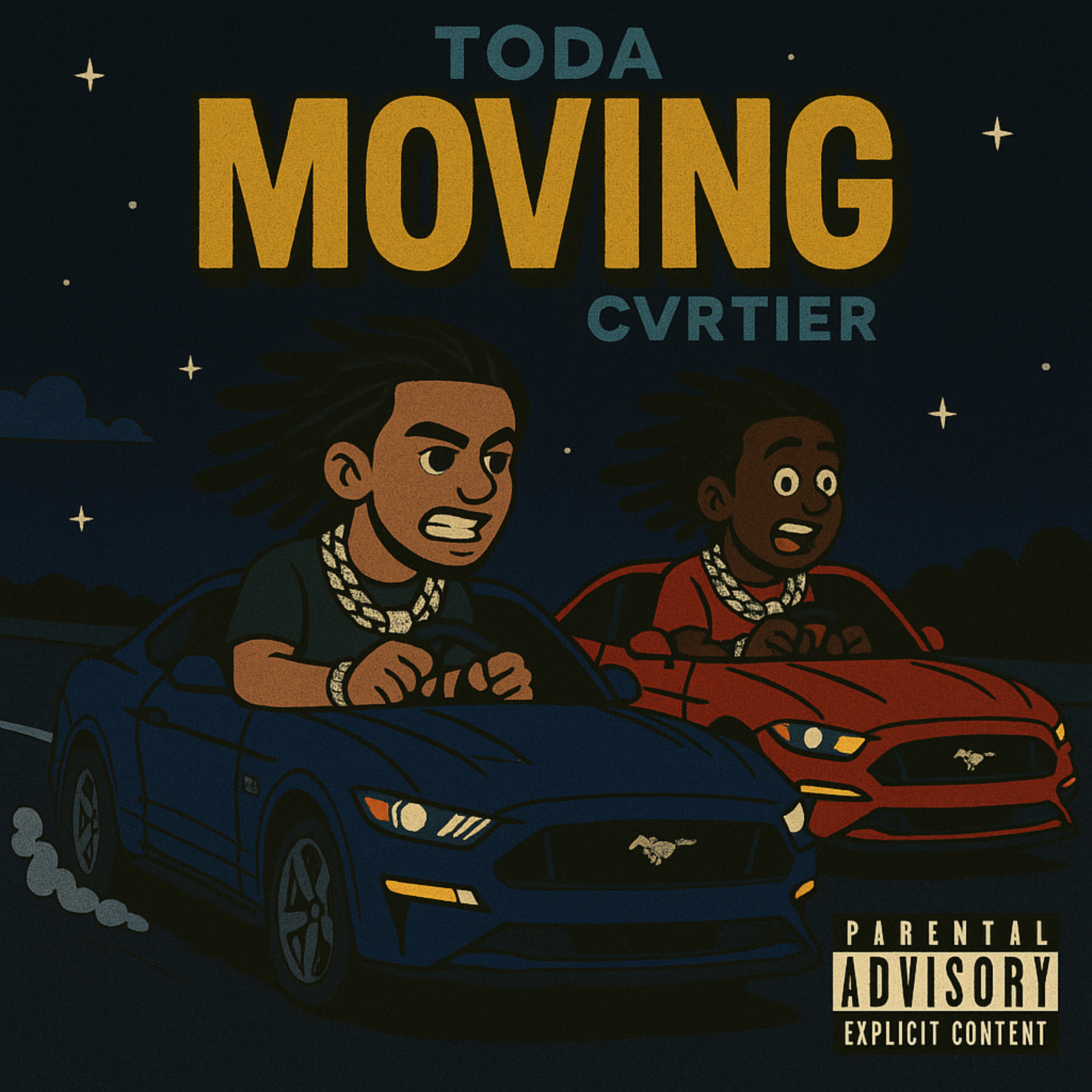 Moving artwork