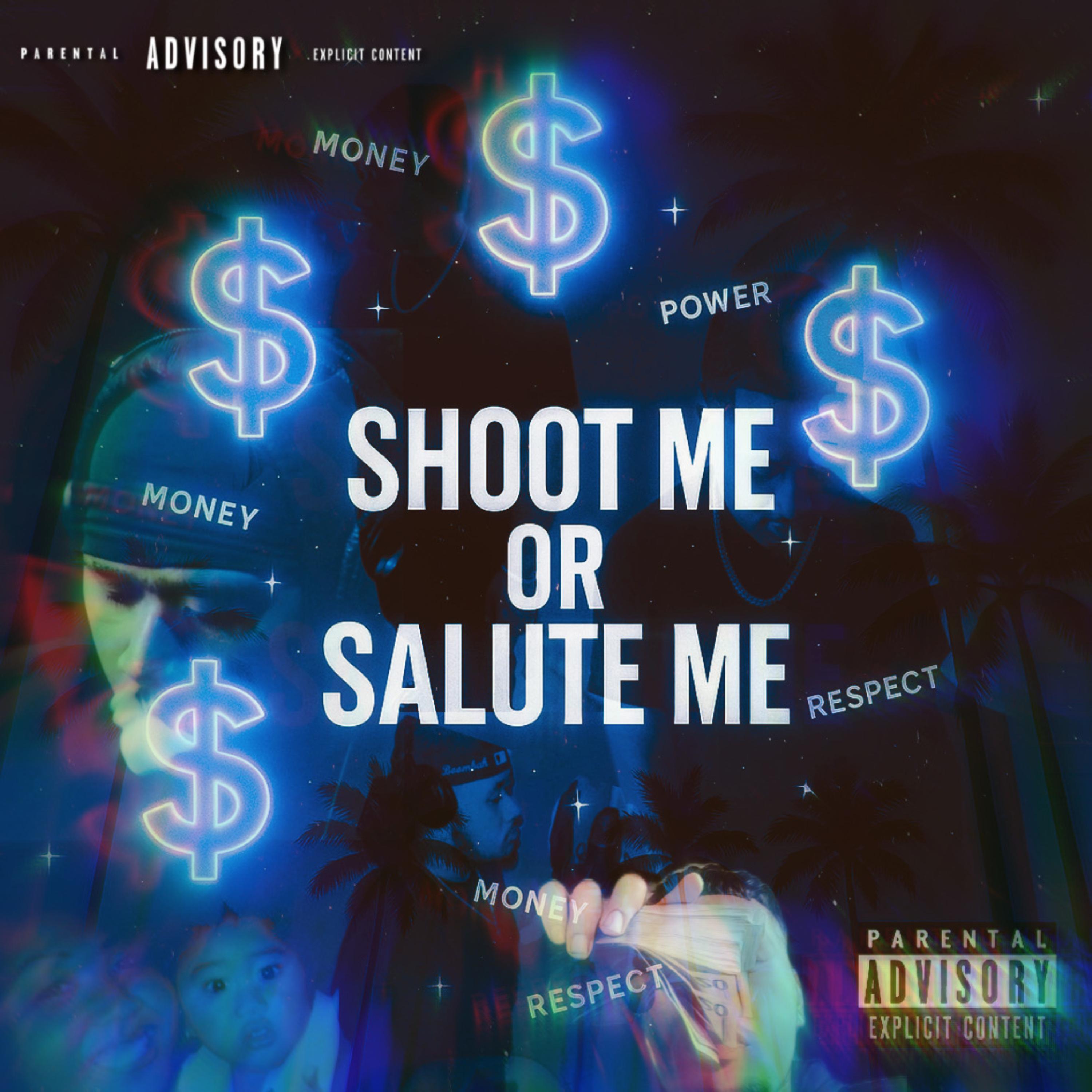 SHOOT ME OR SALUTE ME artwork