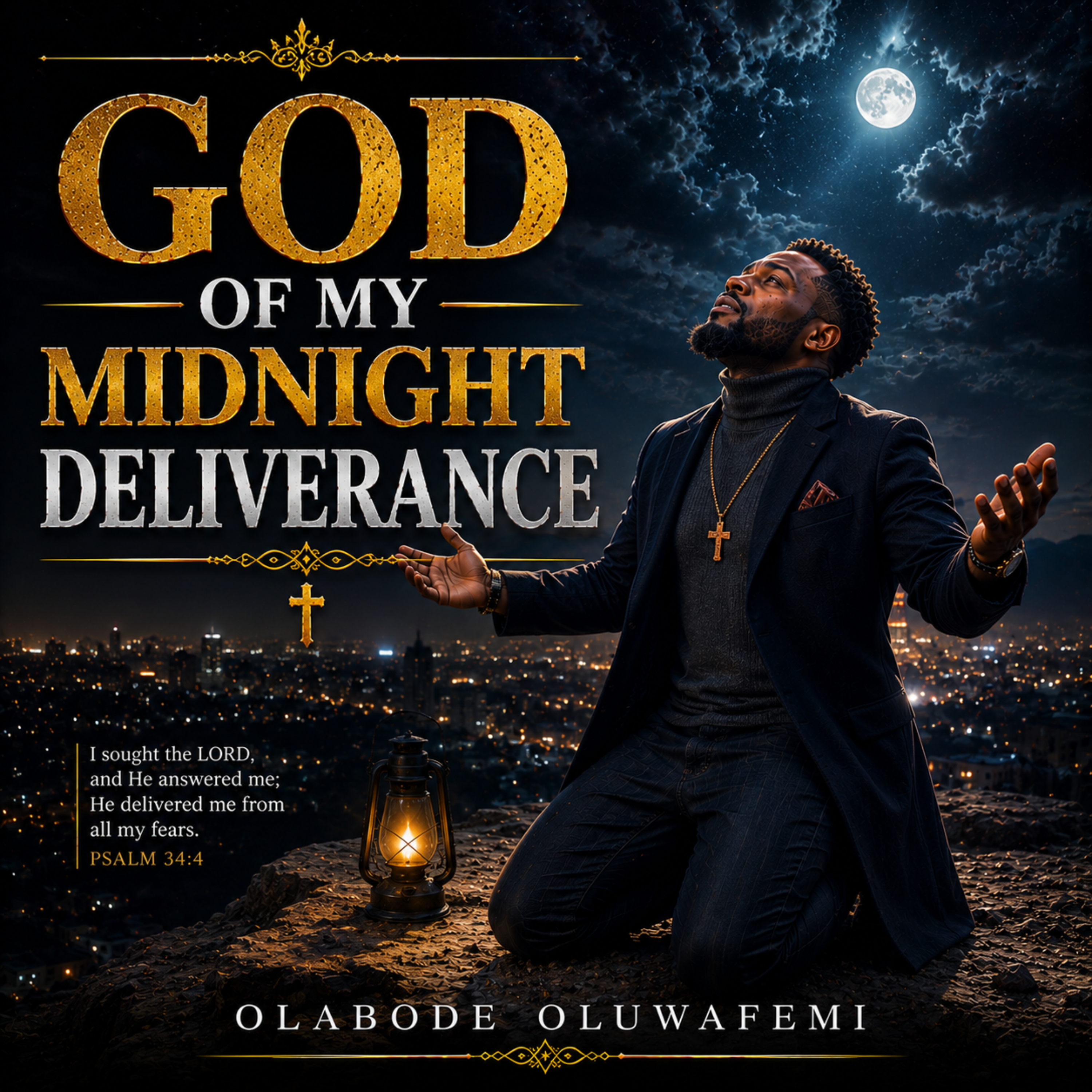 God of My Midnight Deliverance by olabode oluwafemi cover art