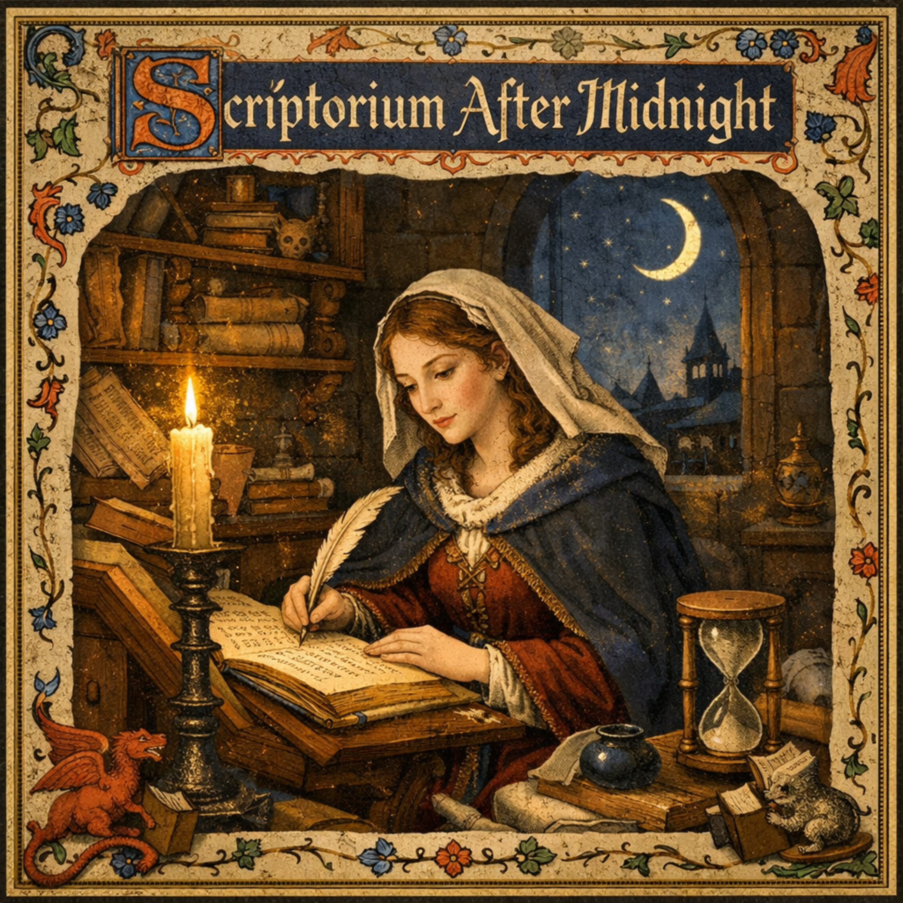 Scriptorium After Midnight artwork