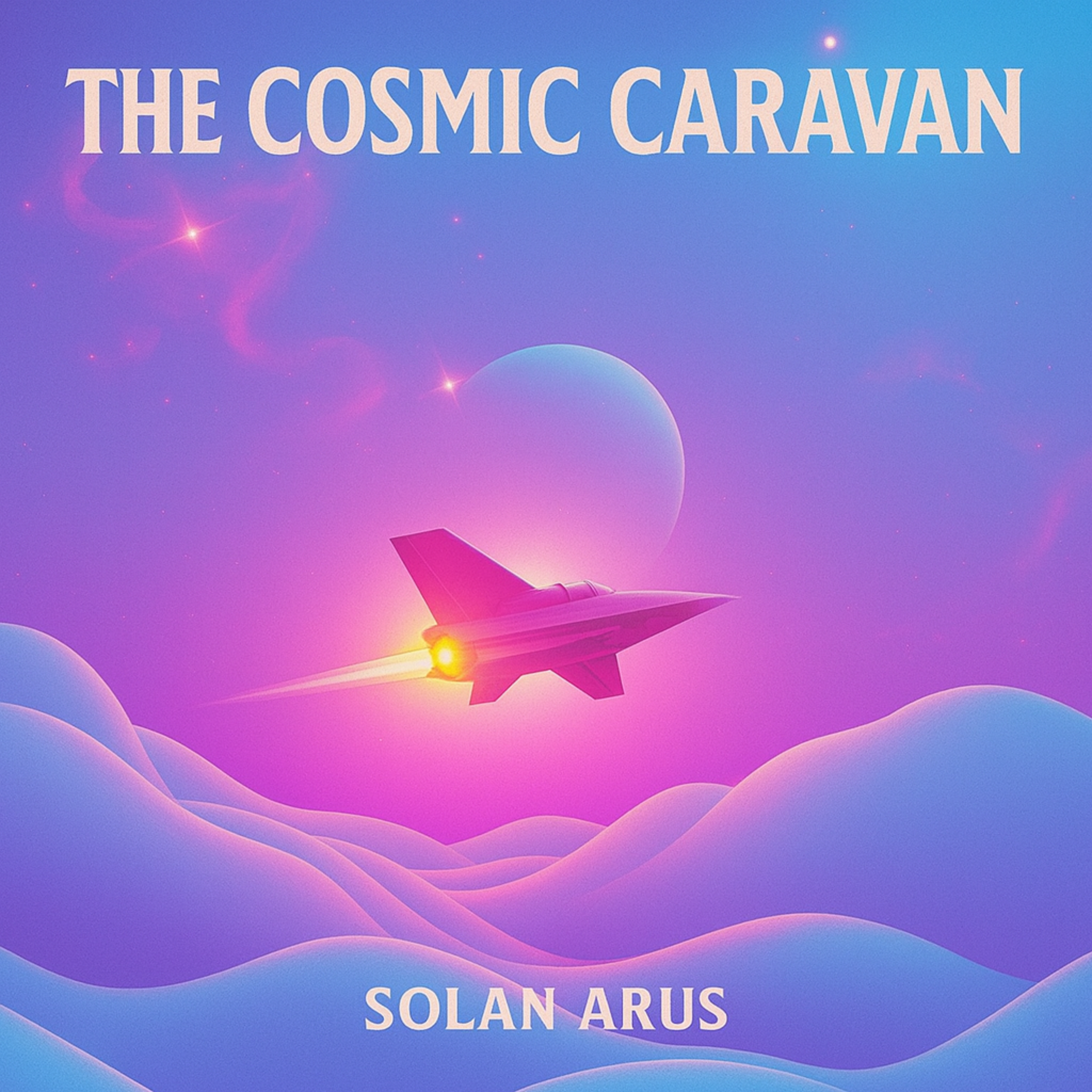 THE COSMIC CARAVAN artwork
