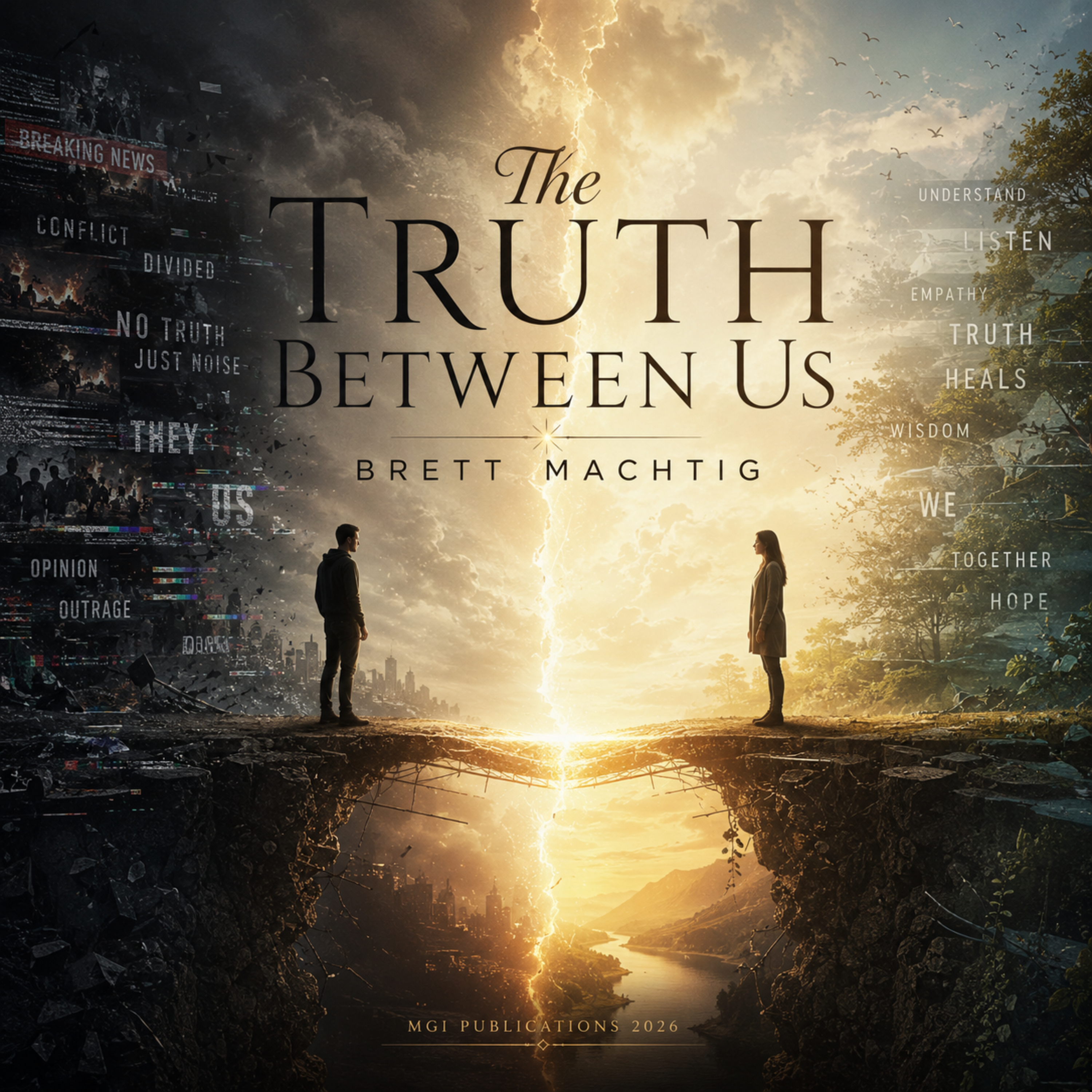 The Truth Between Us by Brett Machtig cover art