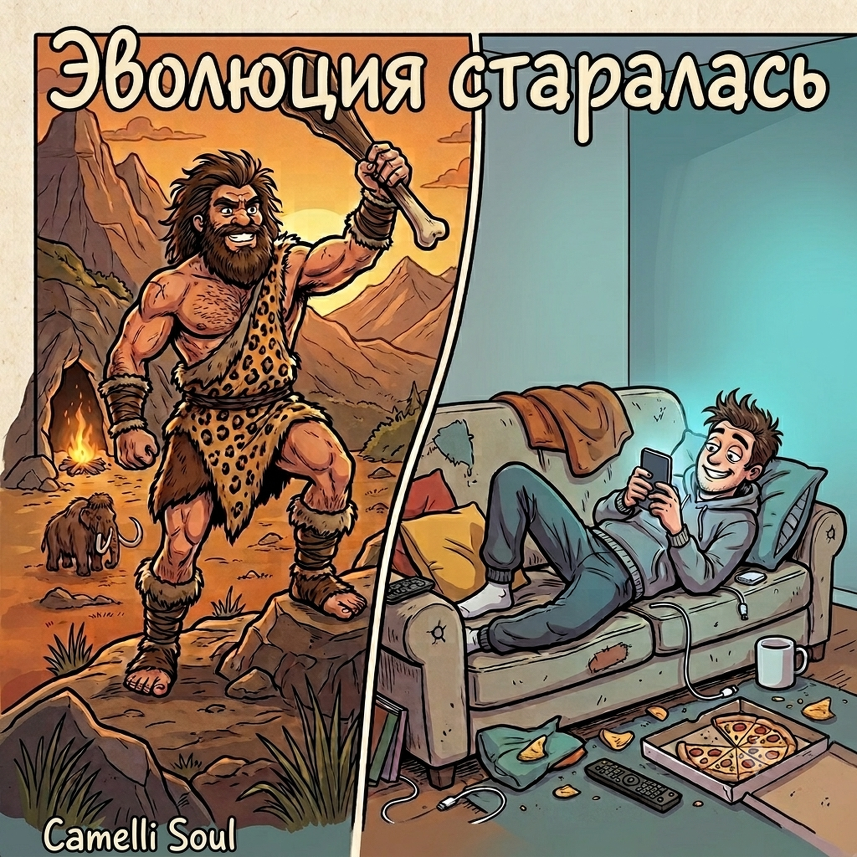 Эволюция старалась by Camelli Soul cover art
