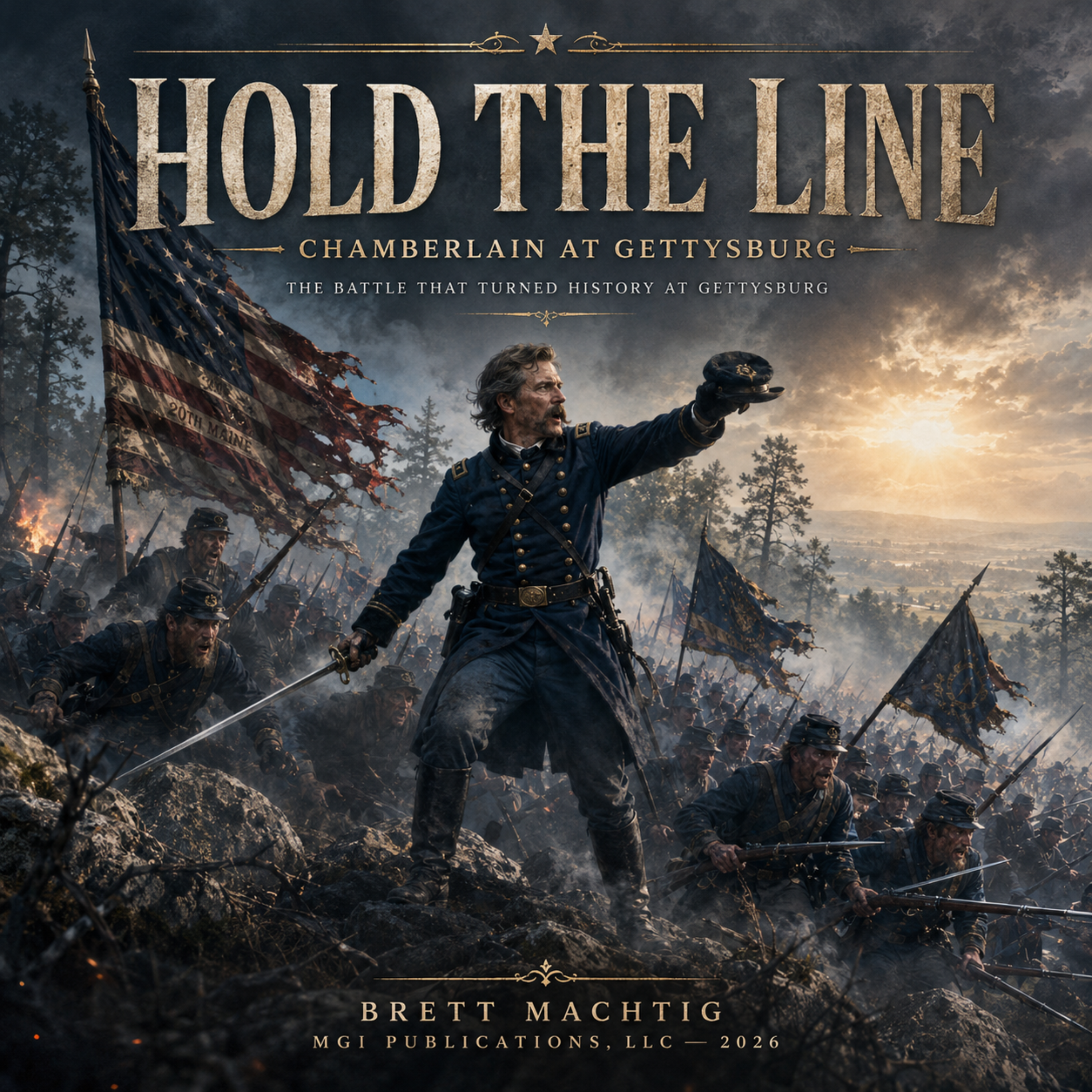 Hold The Line by Brett Machtig cover art