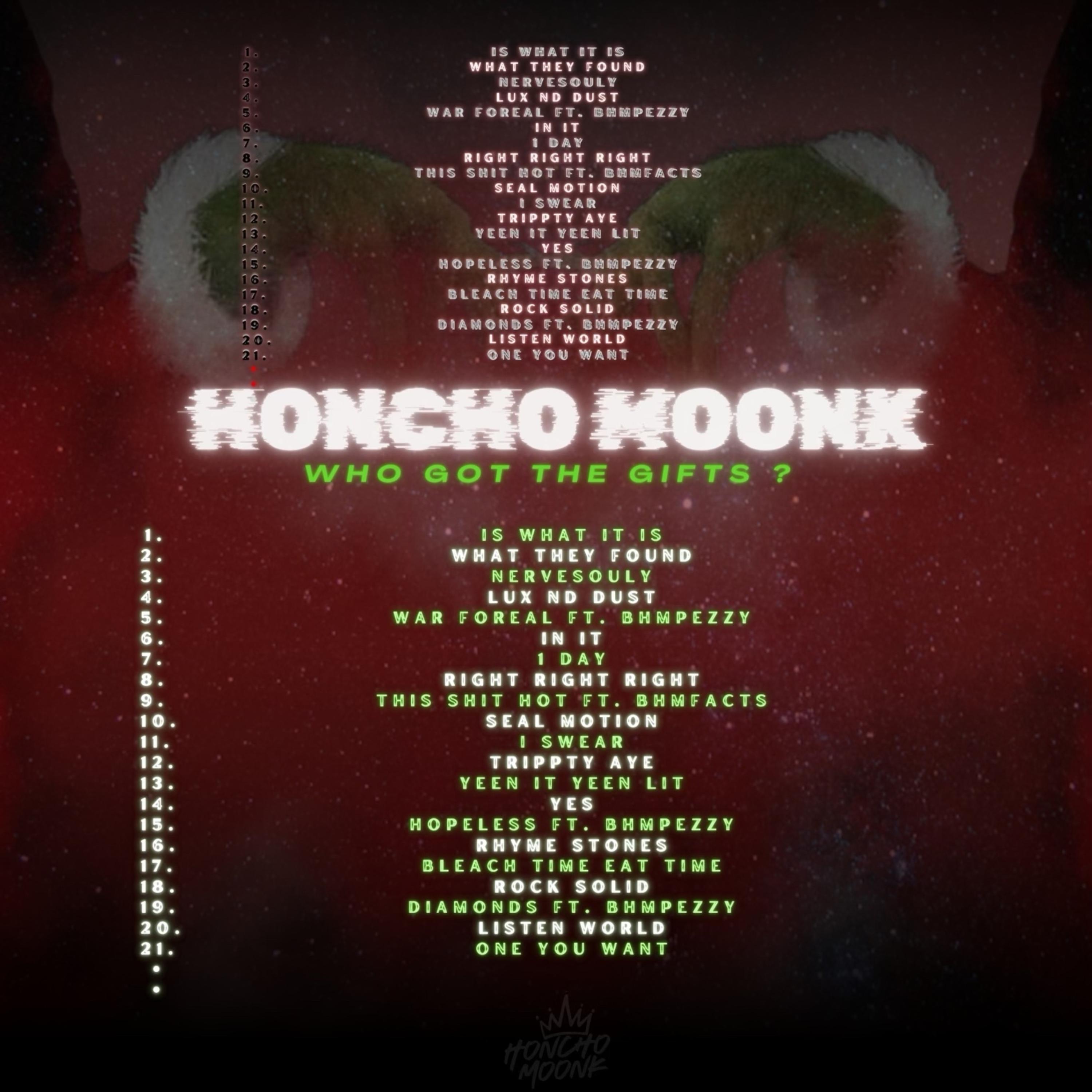 WHO GOT THE GIFTS artwork