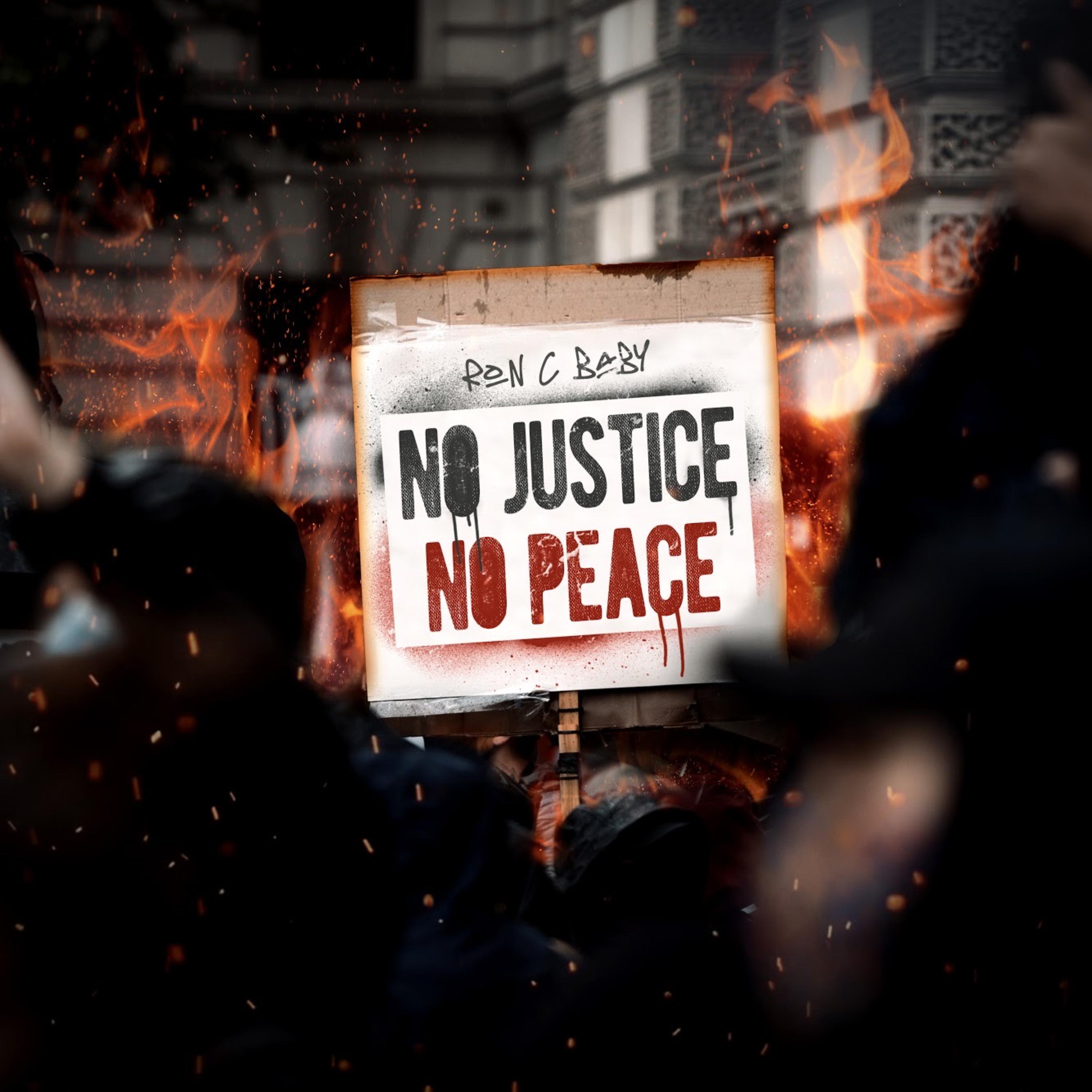 No Justice No Peace artwork