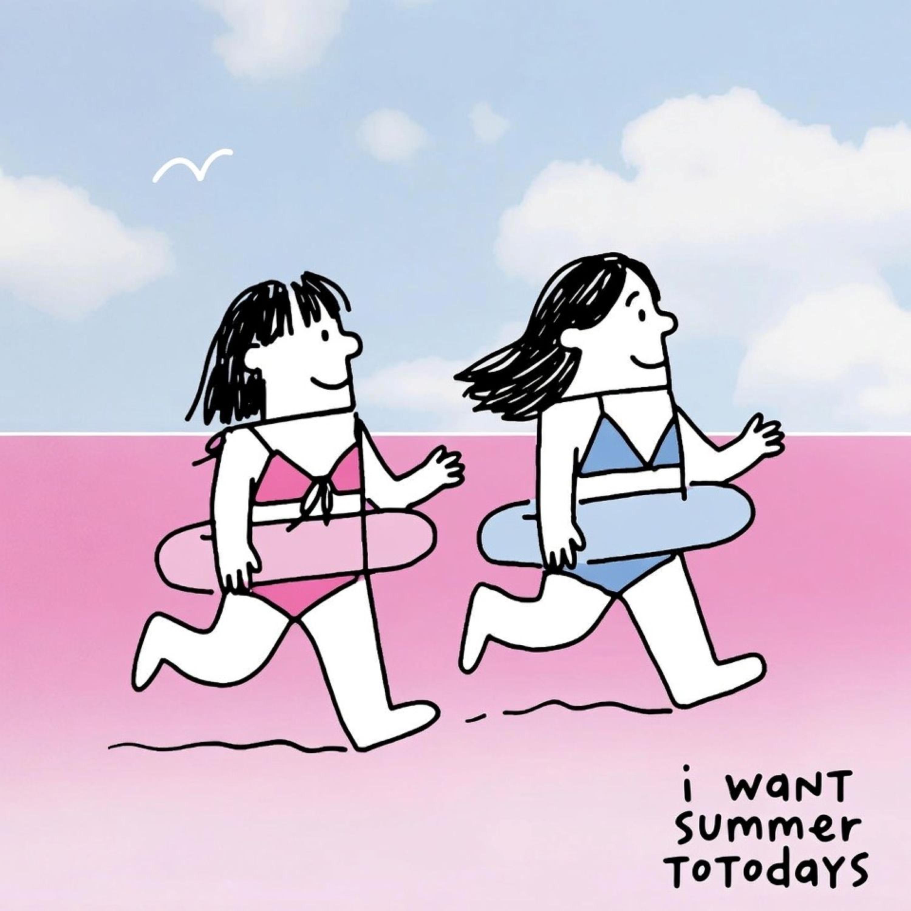 I WANT Summer artwork