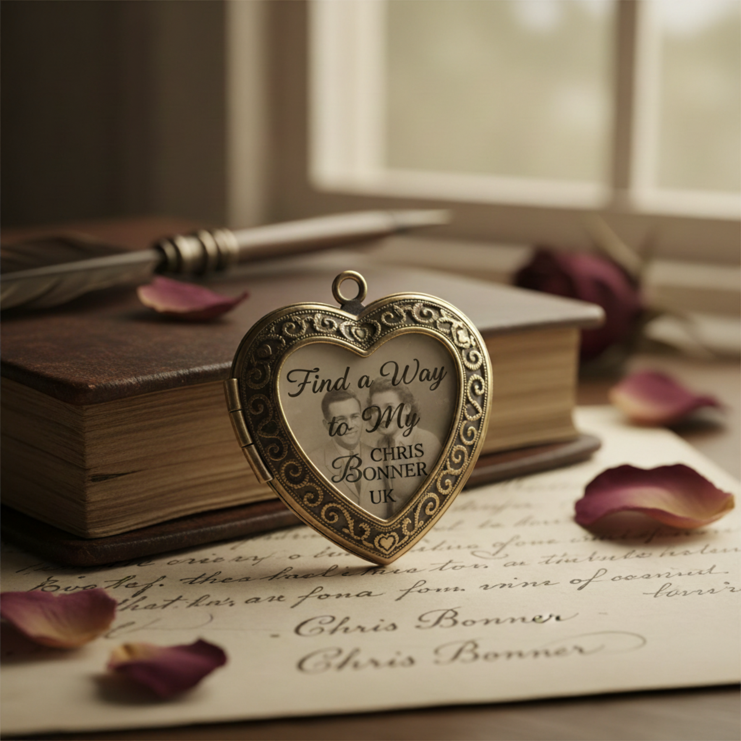 Find a Way to My Heart by Chris Bonner UK cover art