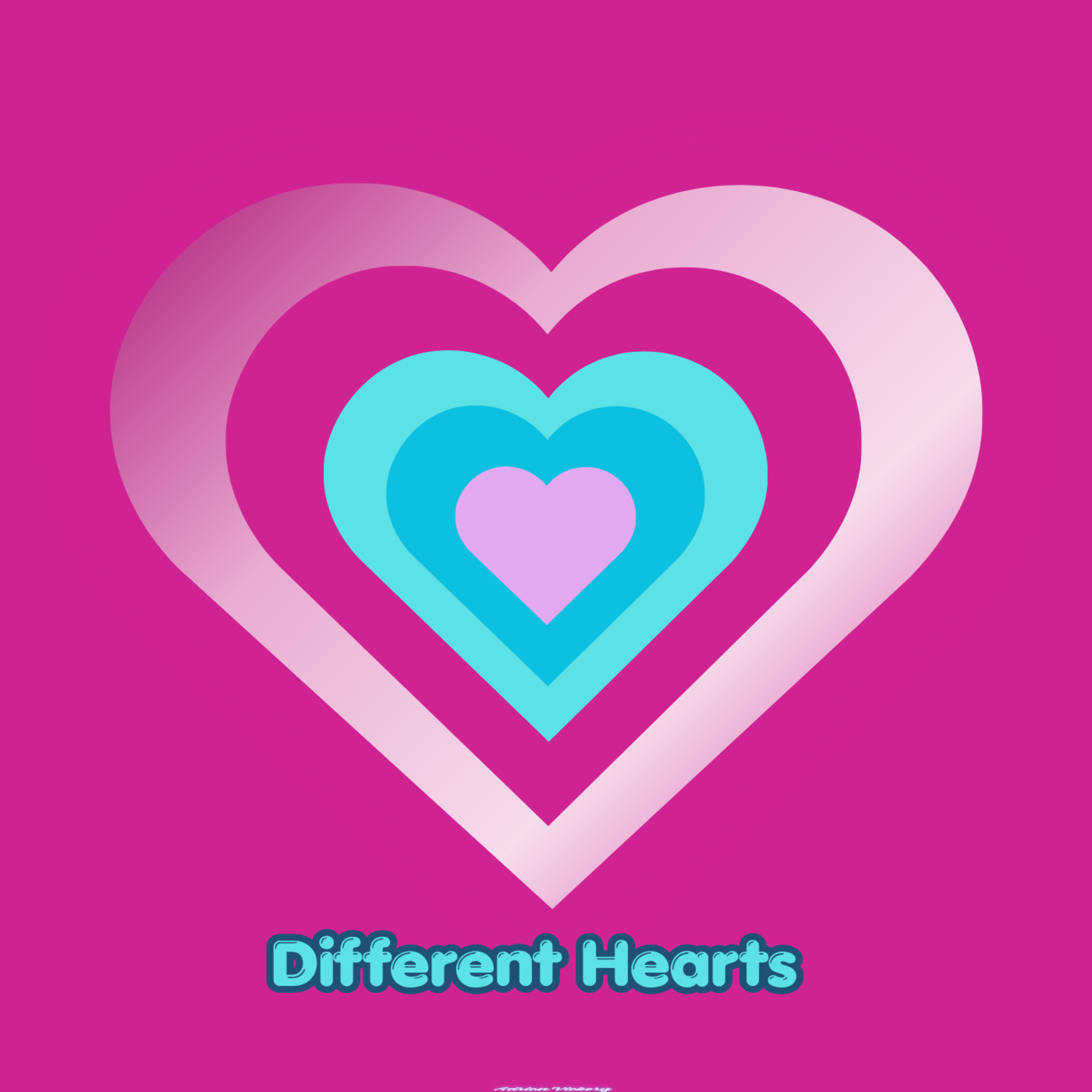 Different Hearts by Adrian Vickery cover art