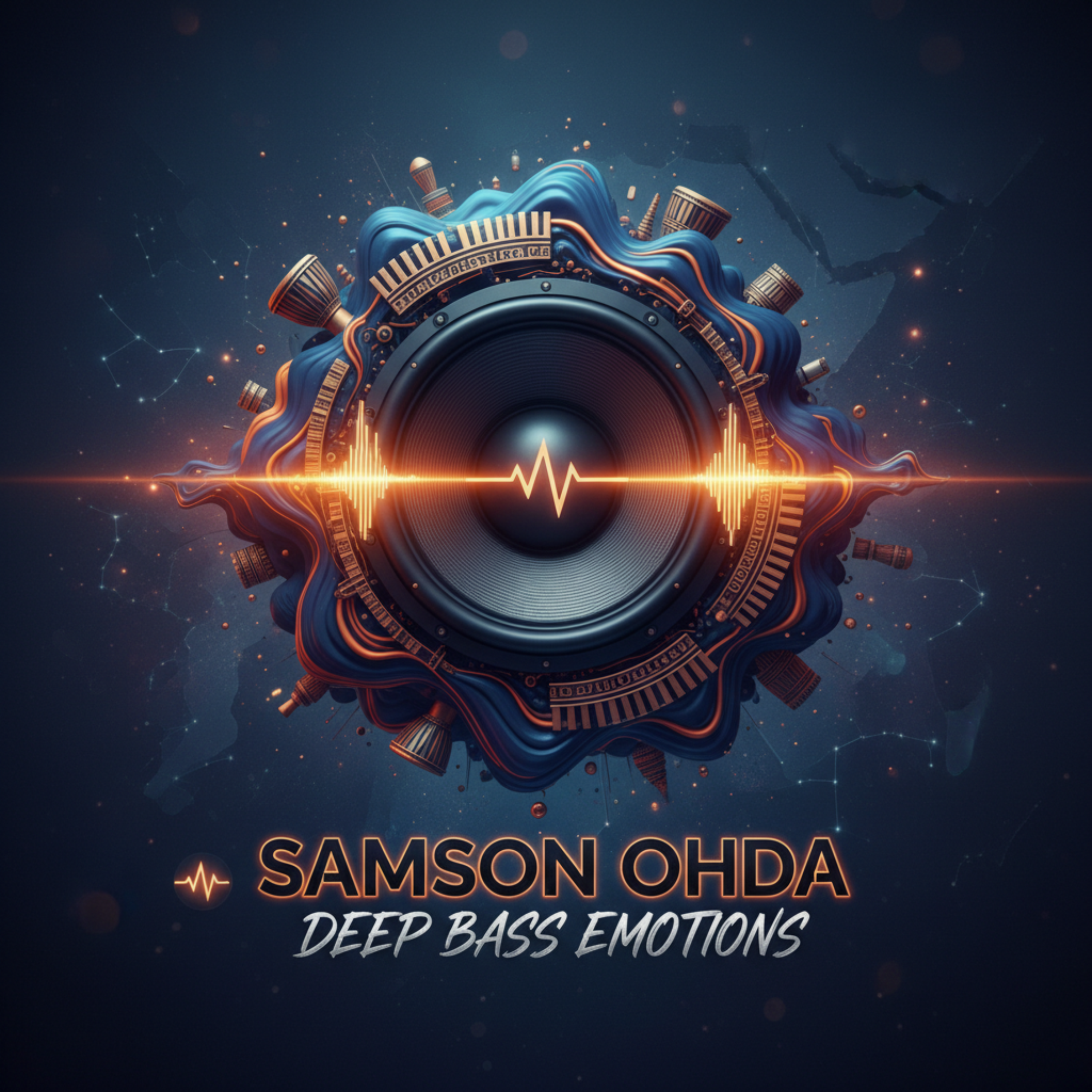 Deep Bass Emotions by Samson Ohda  cover art