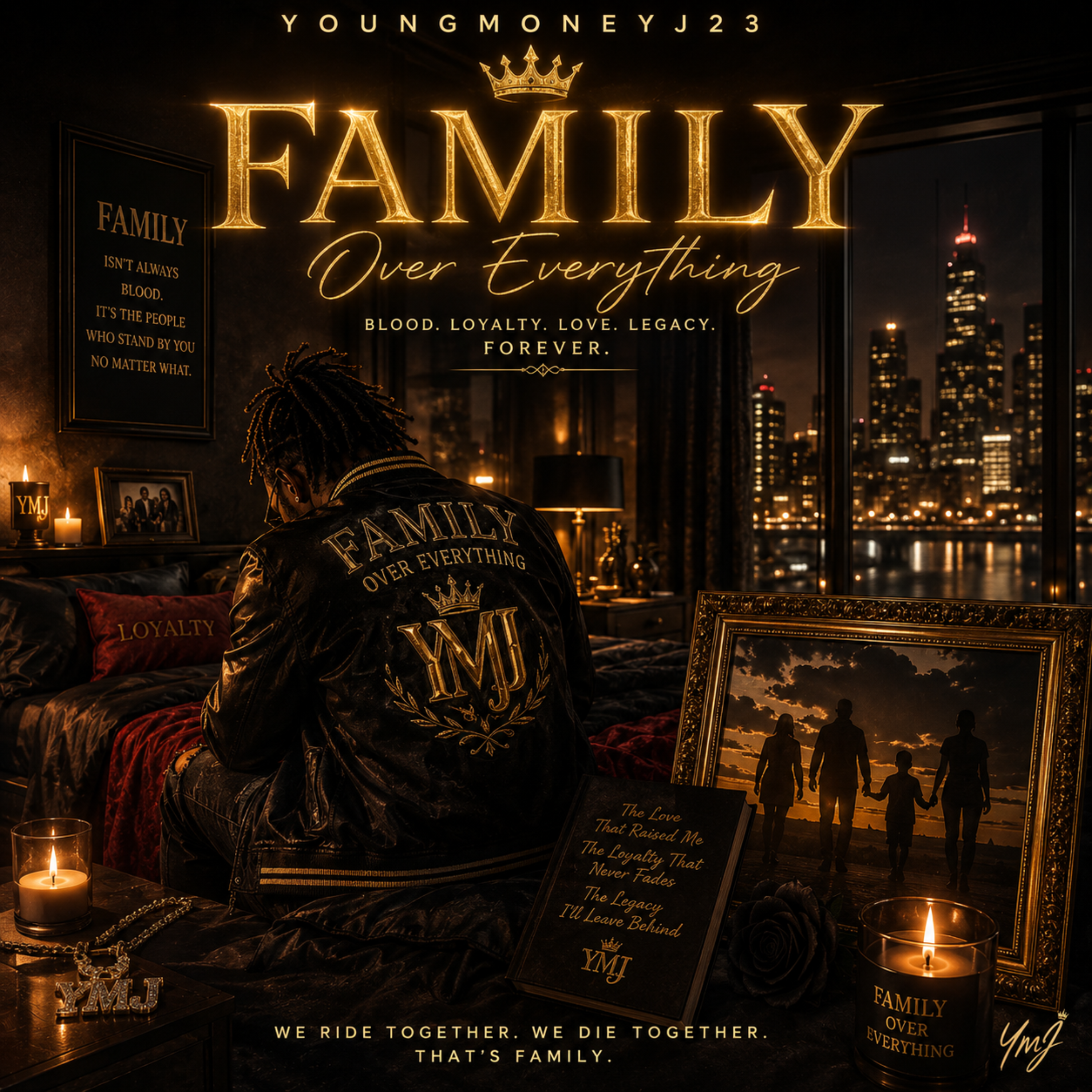 Family Over Everything by YoungMoneyJ23 cover art
