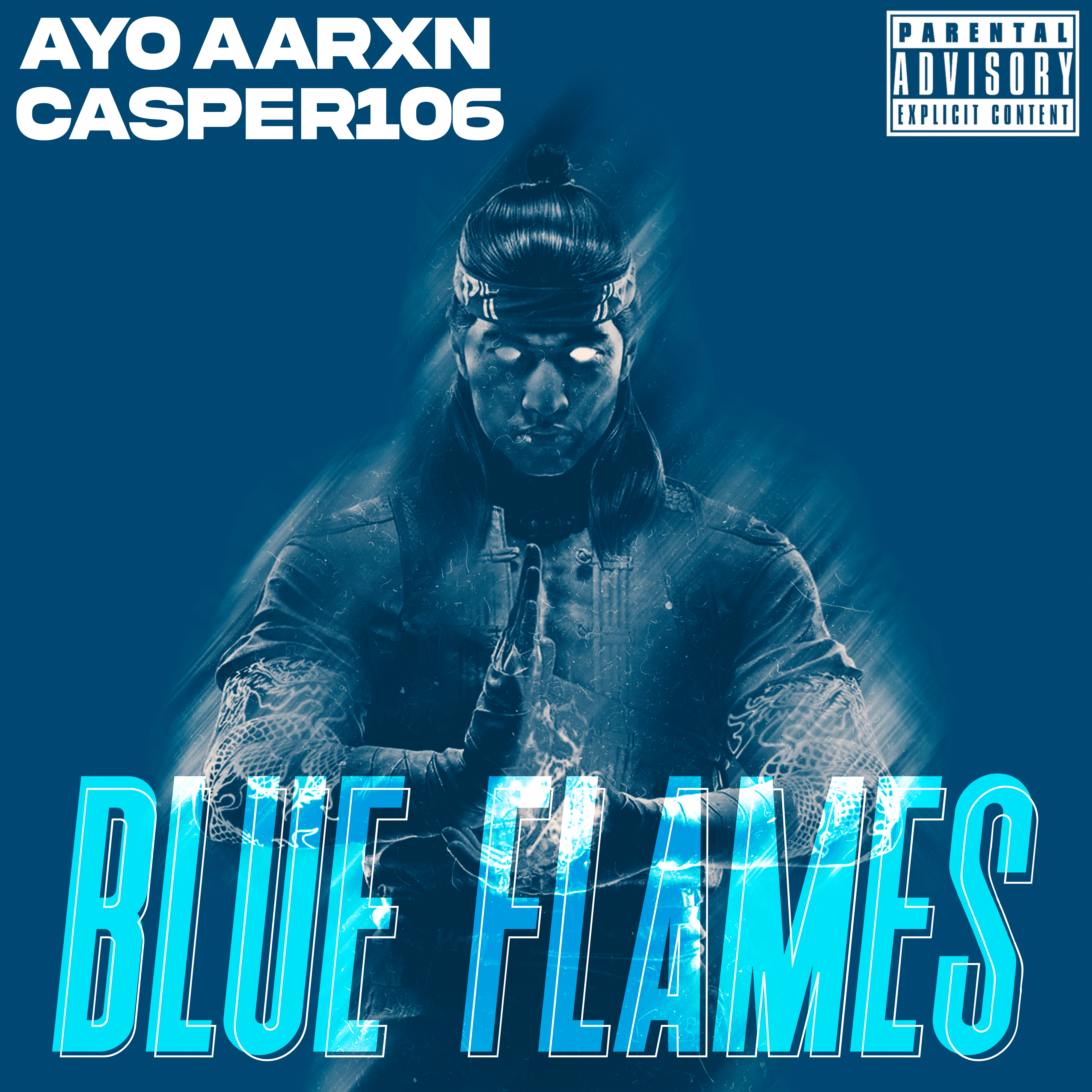 BLUE FLAMES (Freestyle) artwork