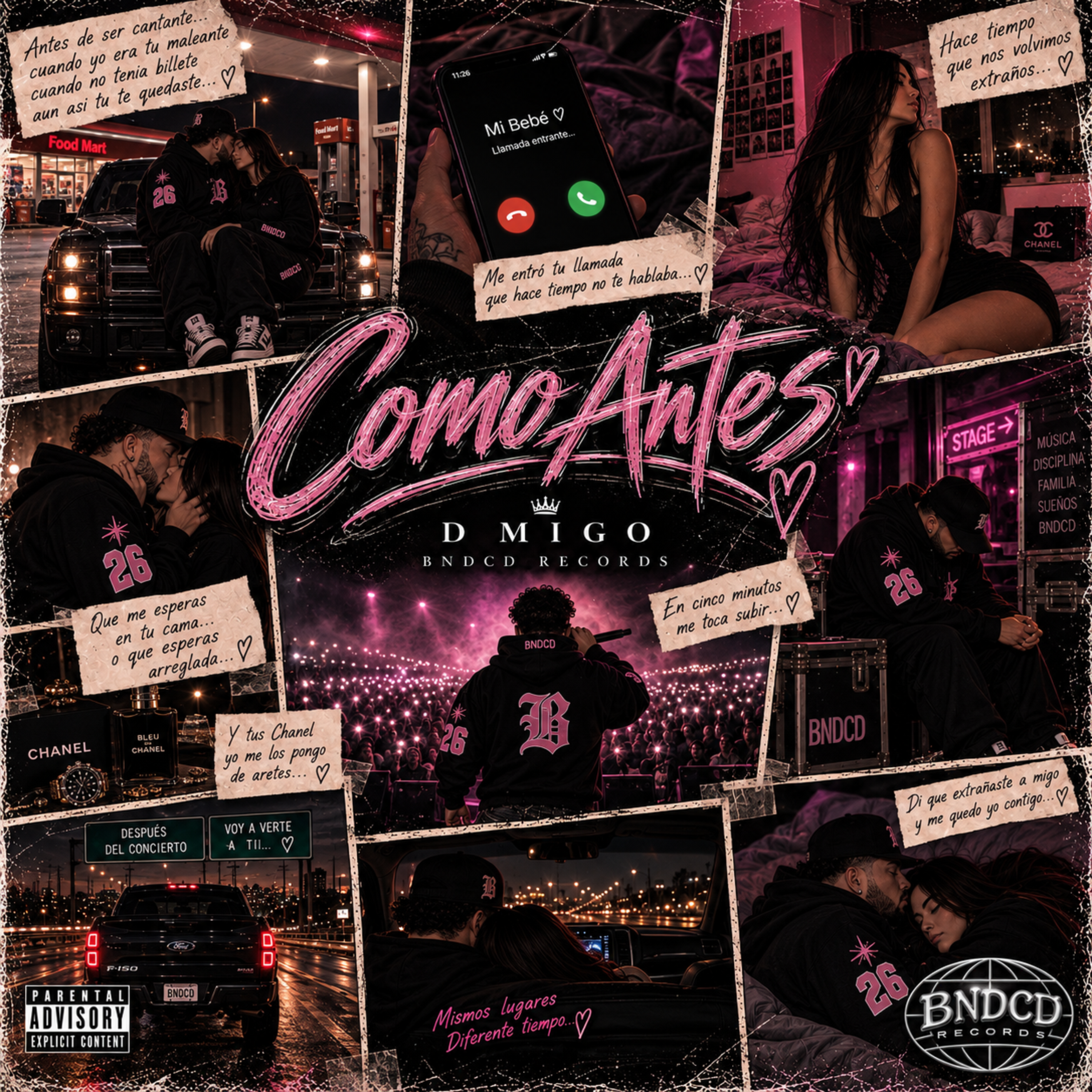 Como Antes by D Migo cover art