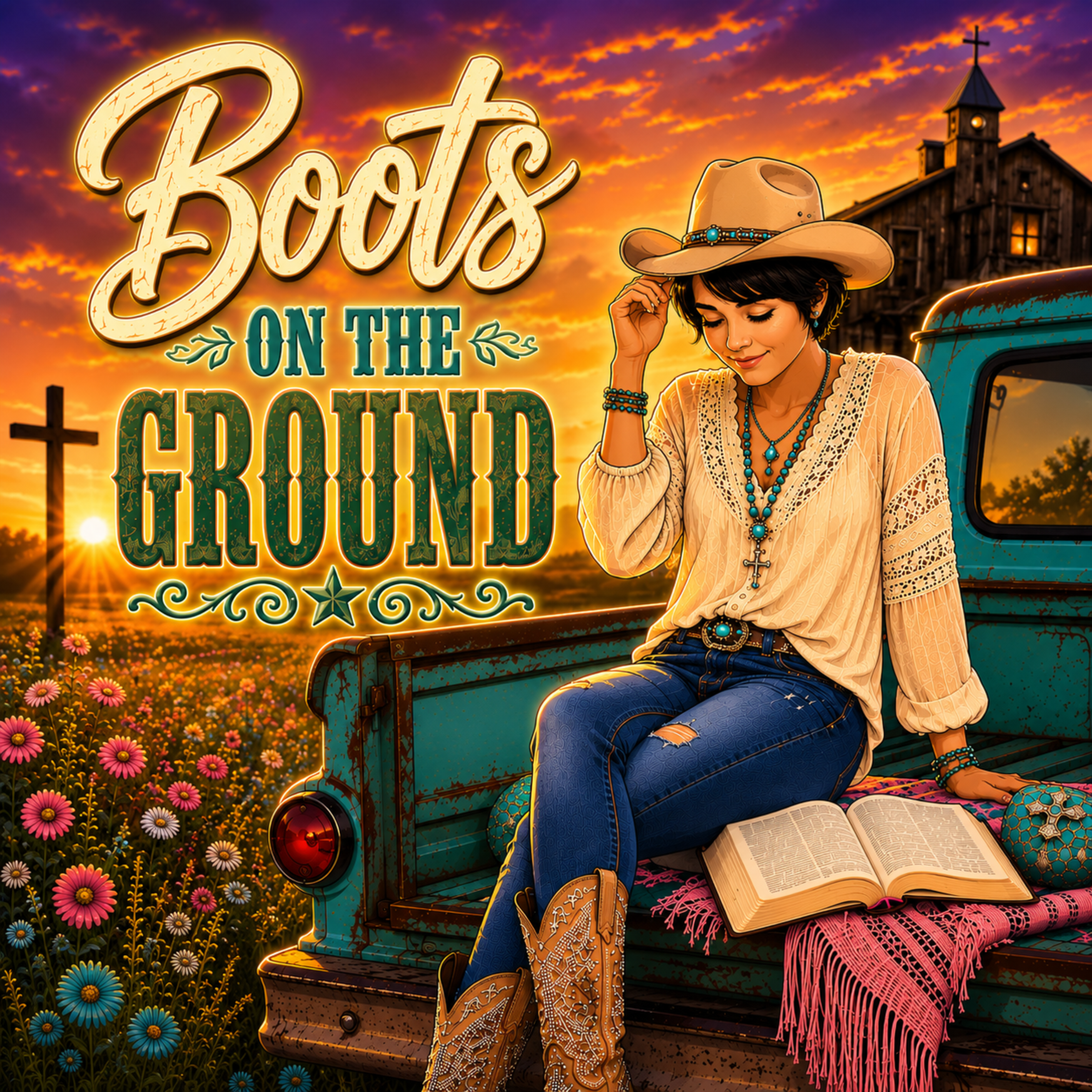 Boots On The Ground by glow flower cover art