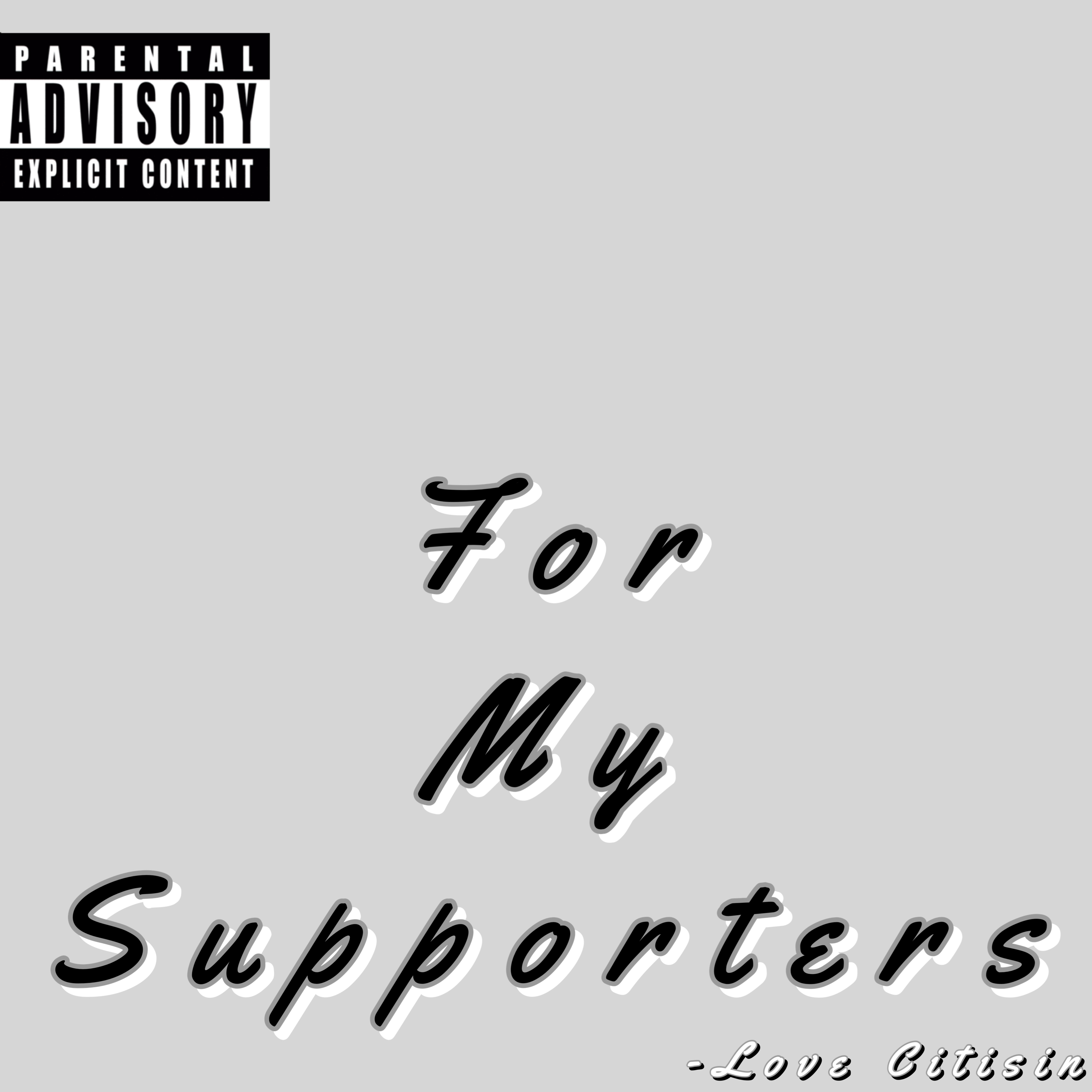 For My Supporters artwork