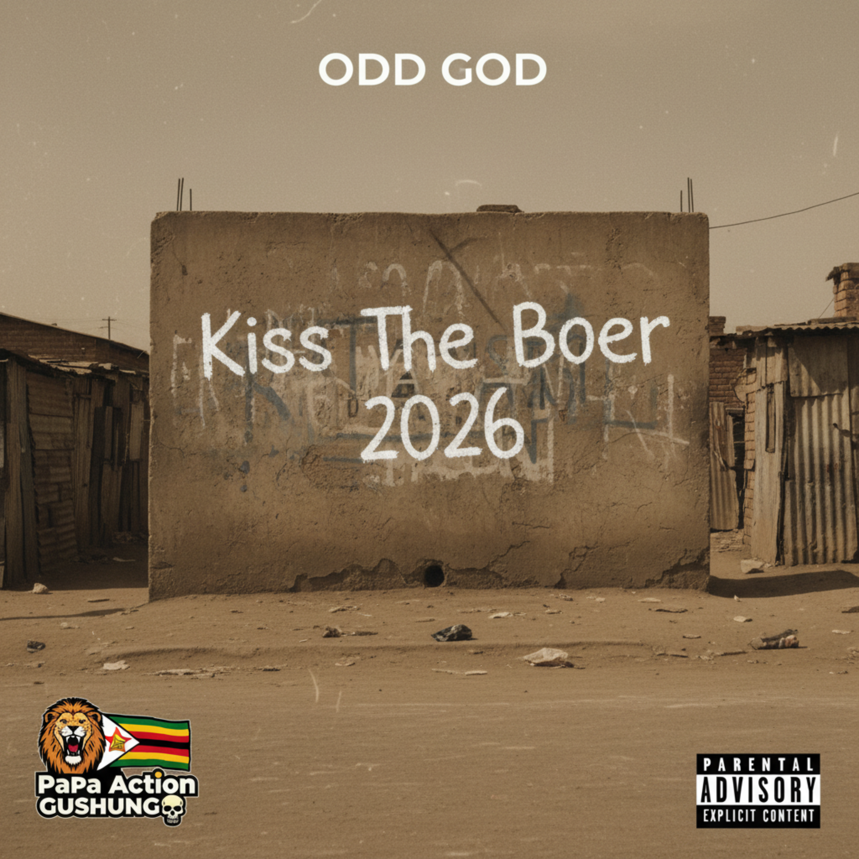 Kiss The Boer 2026 by Odd God cover art