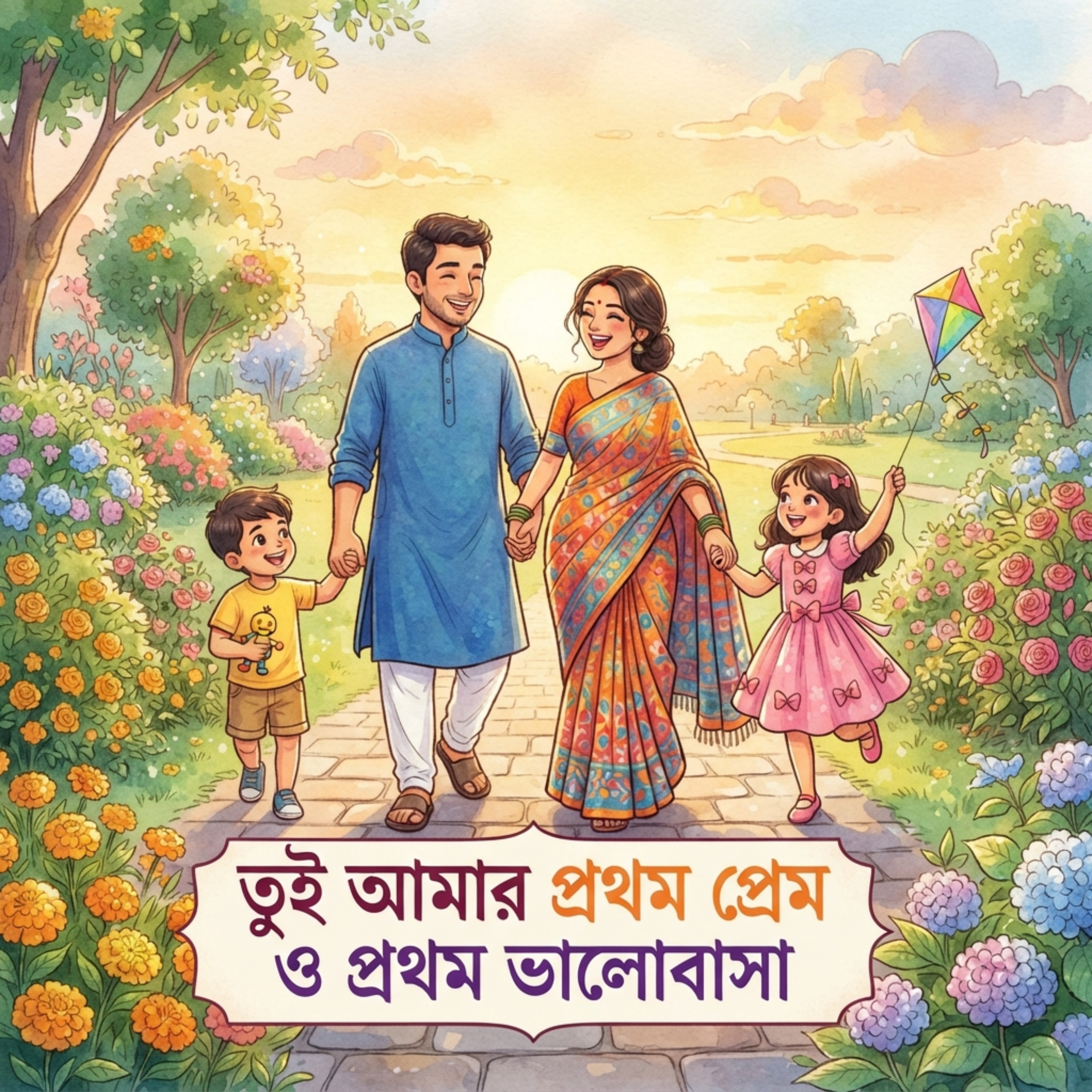 তুই আমার প্রথম প্রেম ও প্রথম ভালোবাসা (Tui Amar Prothom Prem O Prothom Bhalobasha) by Mubin TusHar cover art