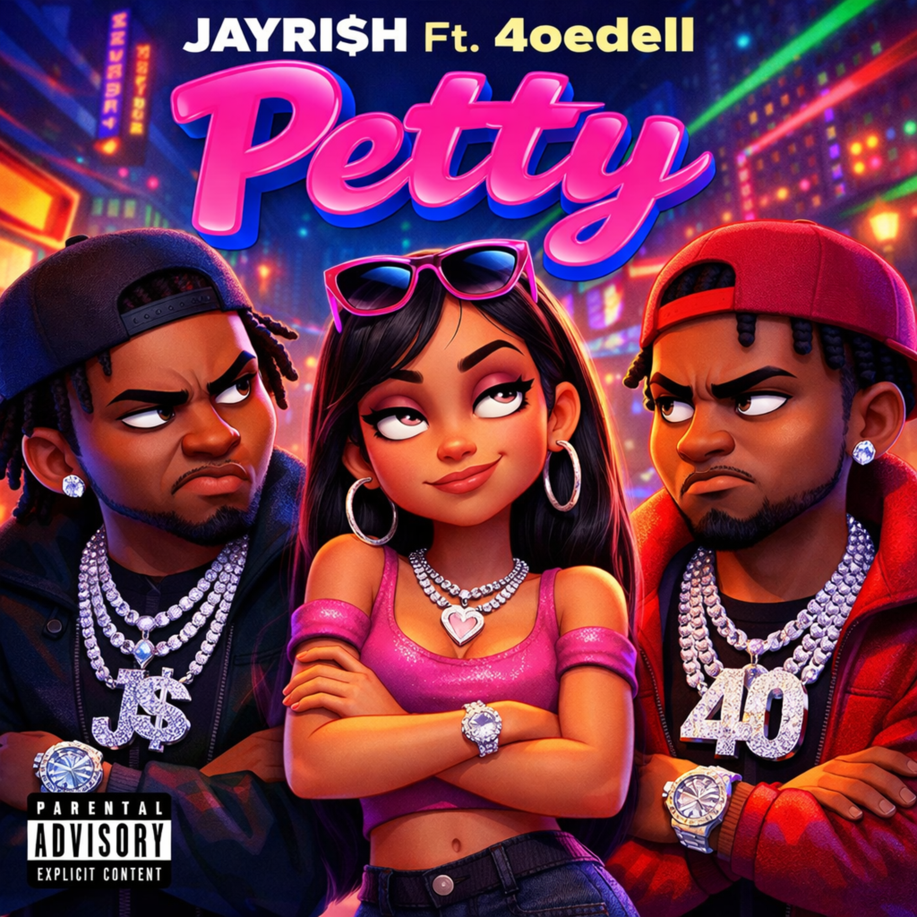 Petty by JAYRI$H cover art