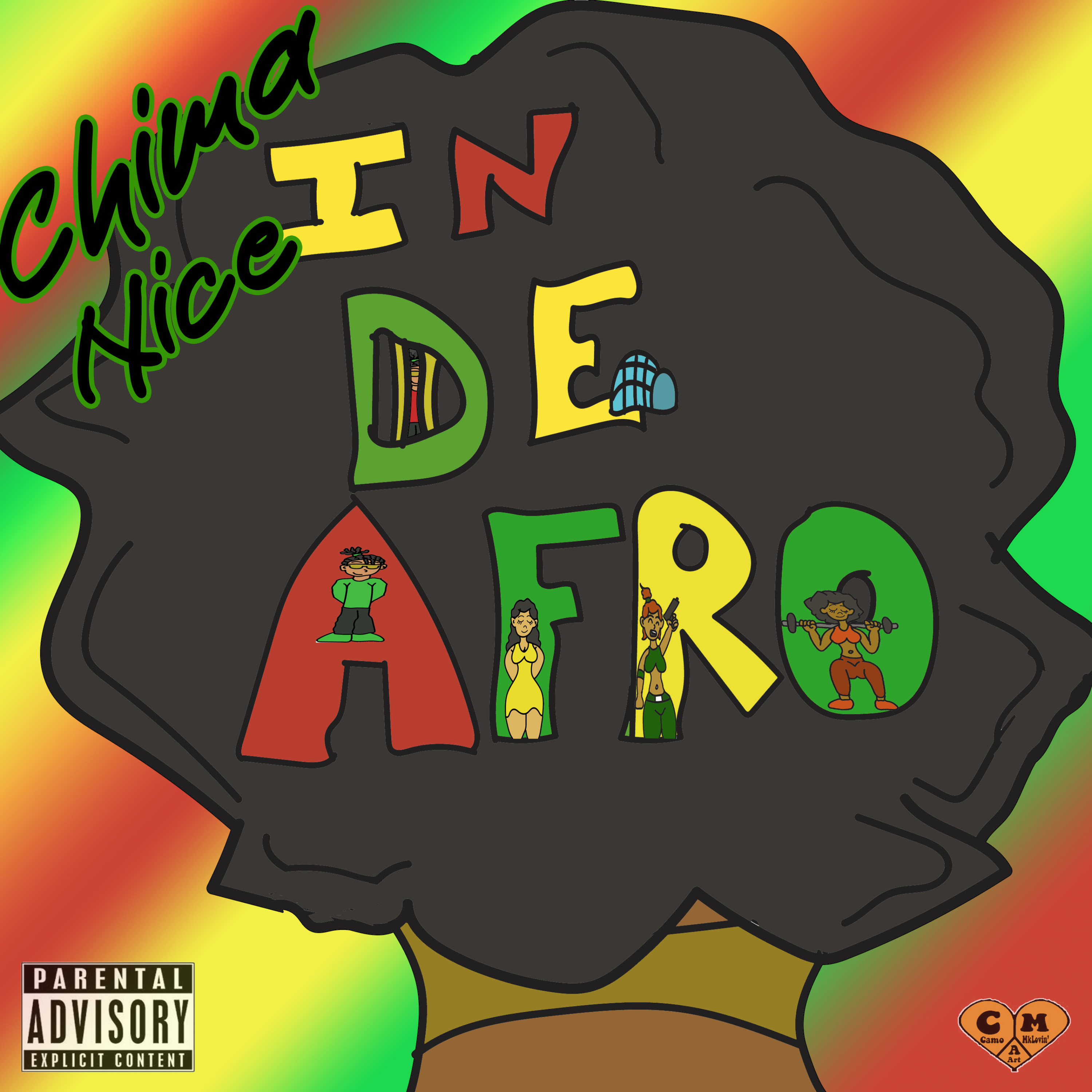 In De Afro artwork