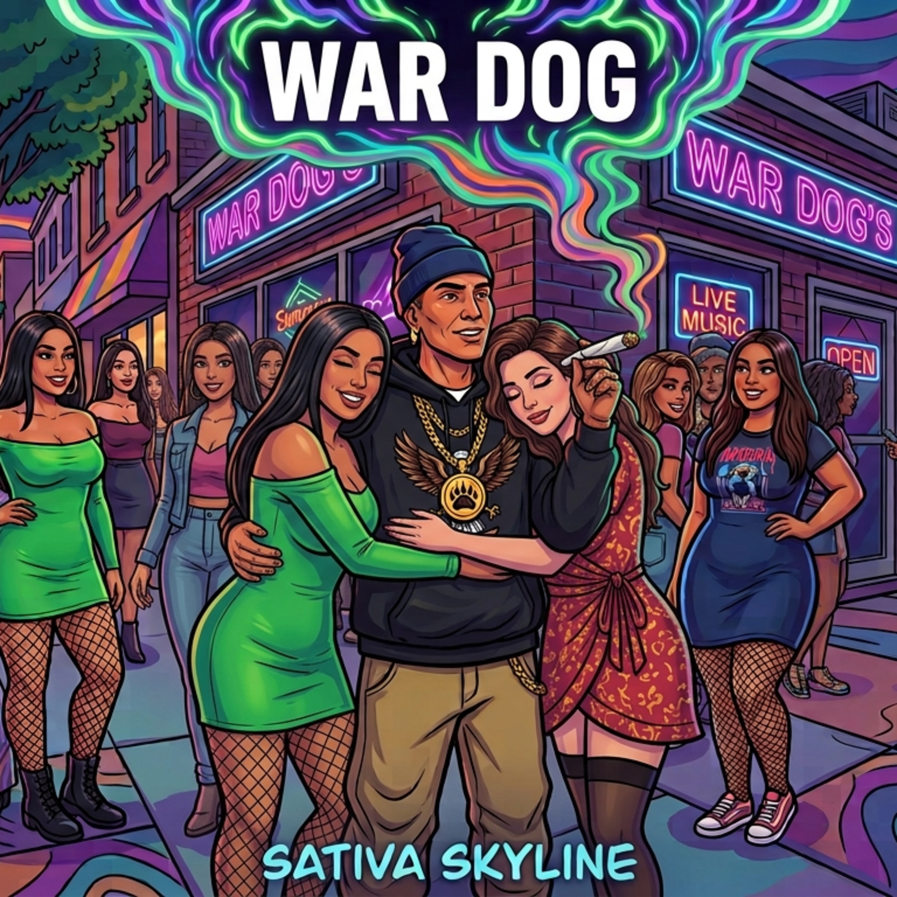 Sativa Skyline by War Dog cover art