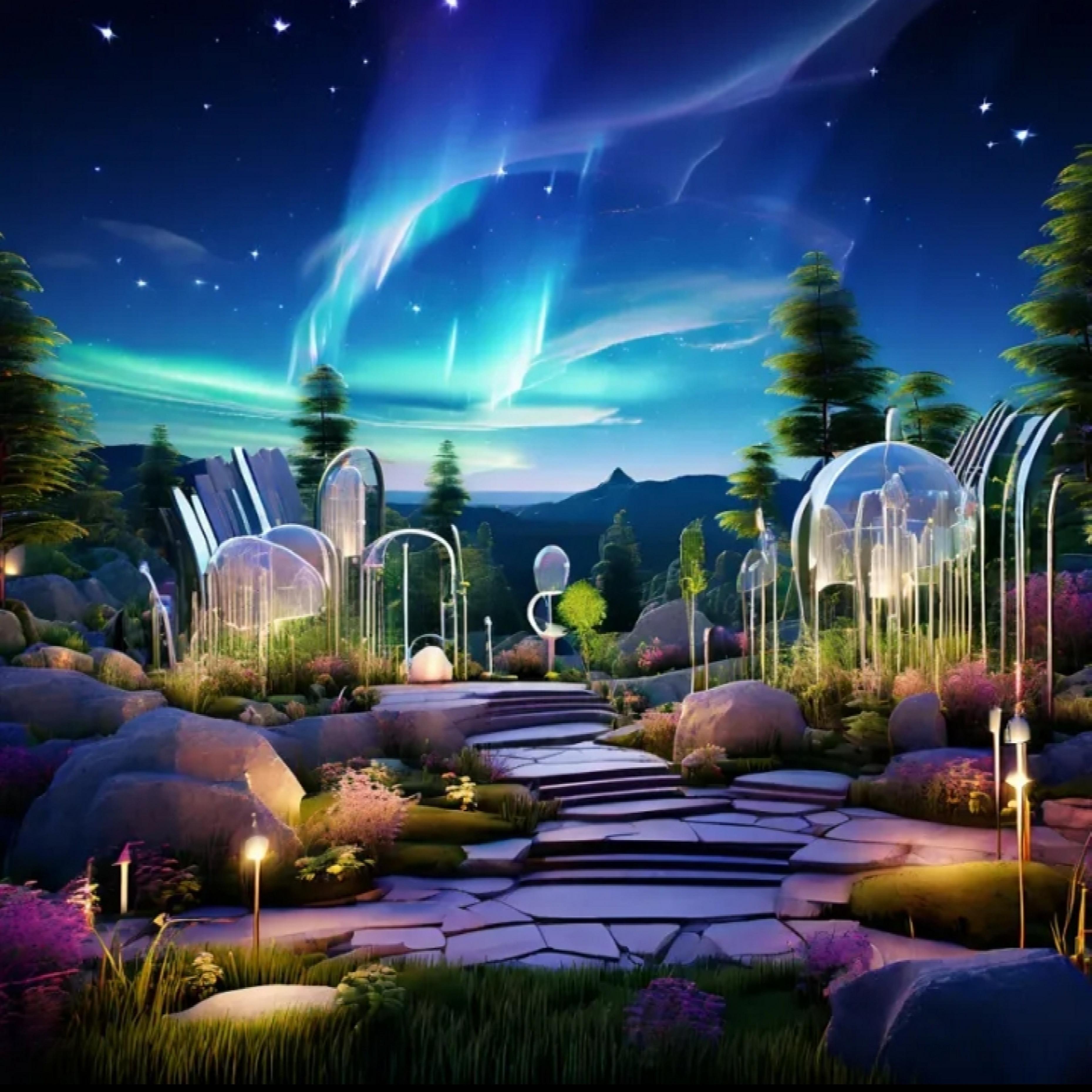 Aquamarine Cluster artwork