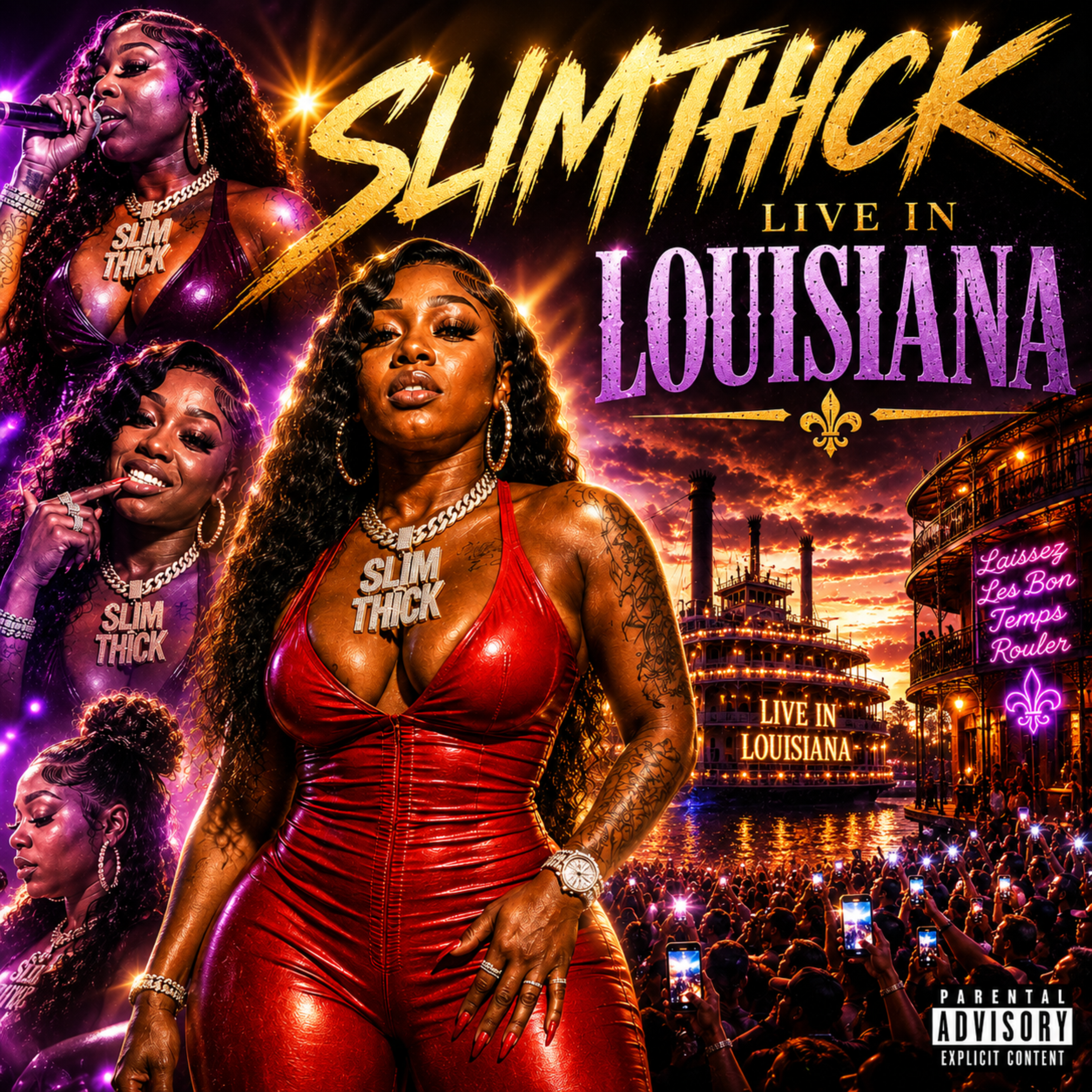 Live in Louisiana by Haterproof Nation cover art