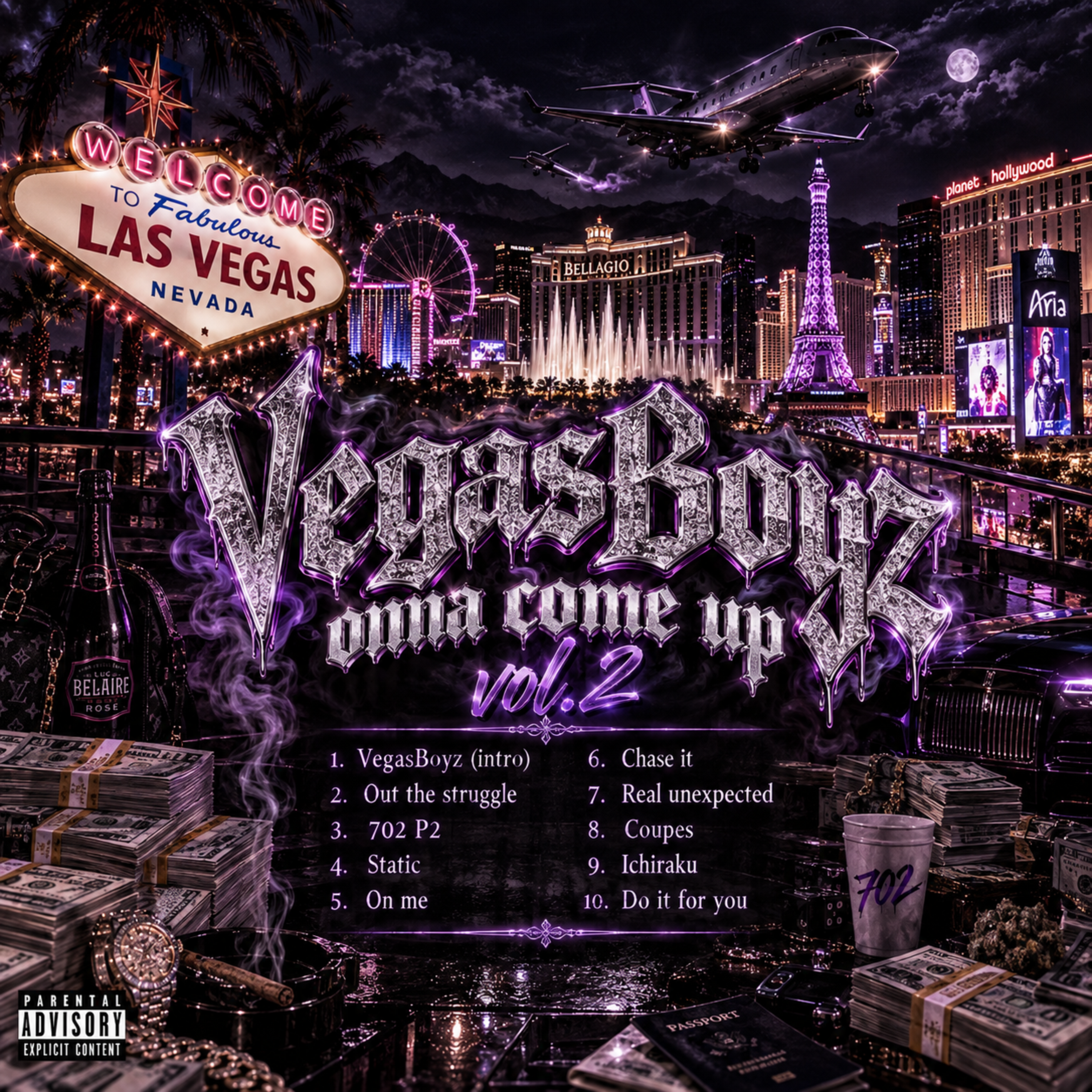 VegasBoyz Onna Come Up Vol.2 by sliming3d cover art
