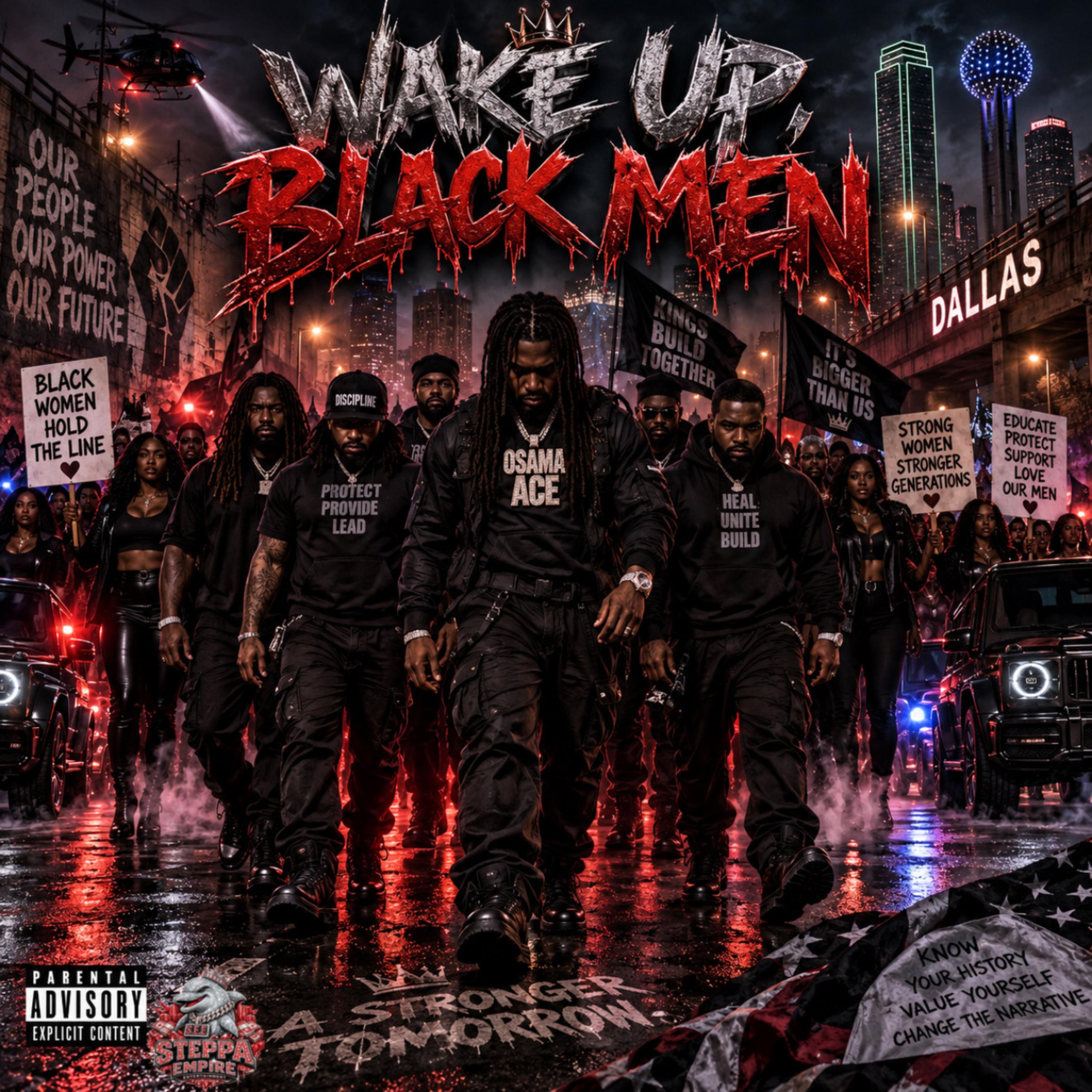 Wake Up Black Men by Osama Ace cover art