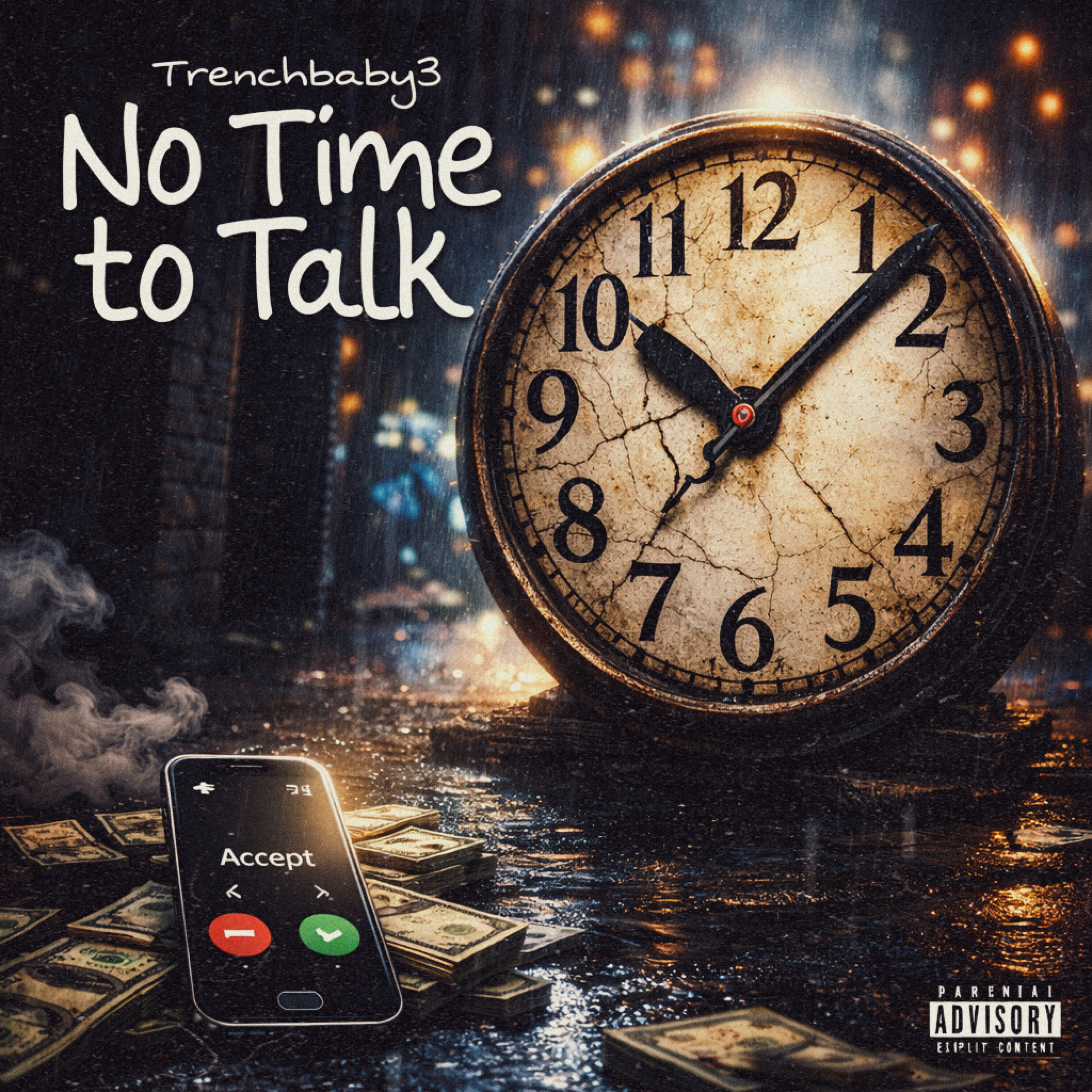 NO TIME TO TALK artwork