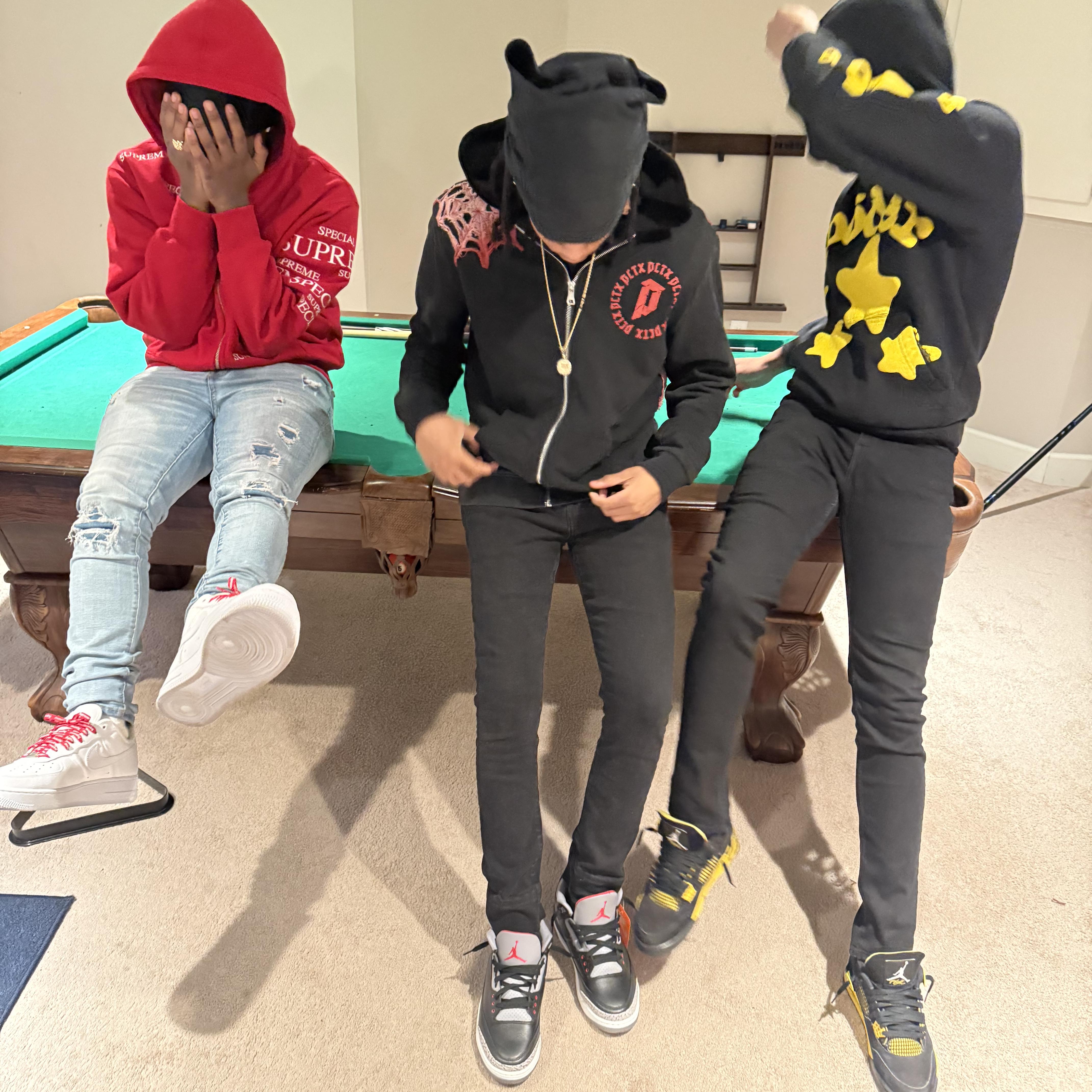 all black artwork