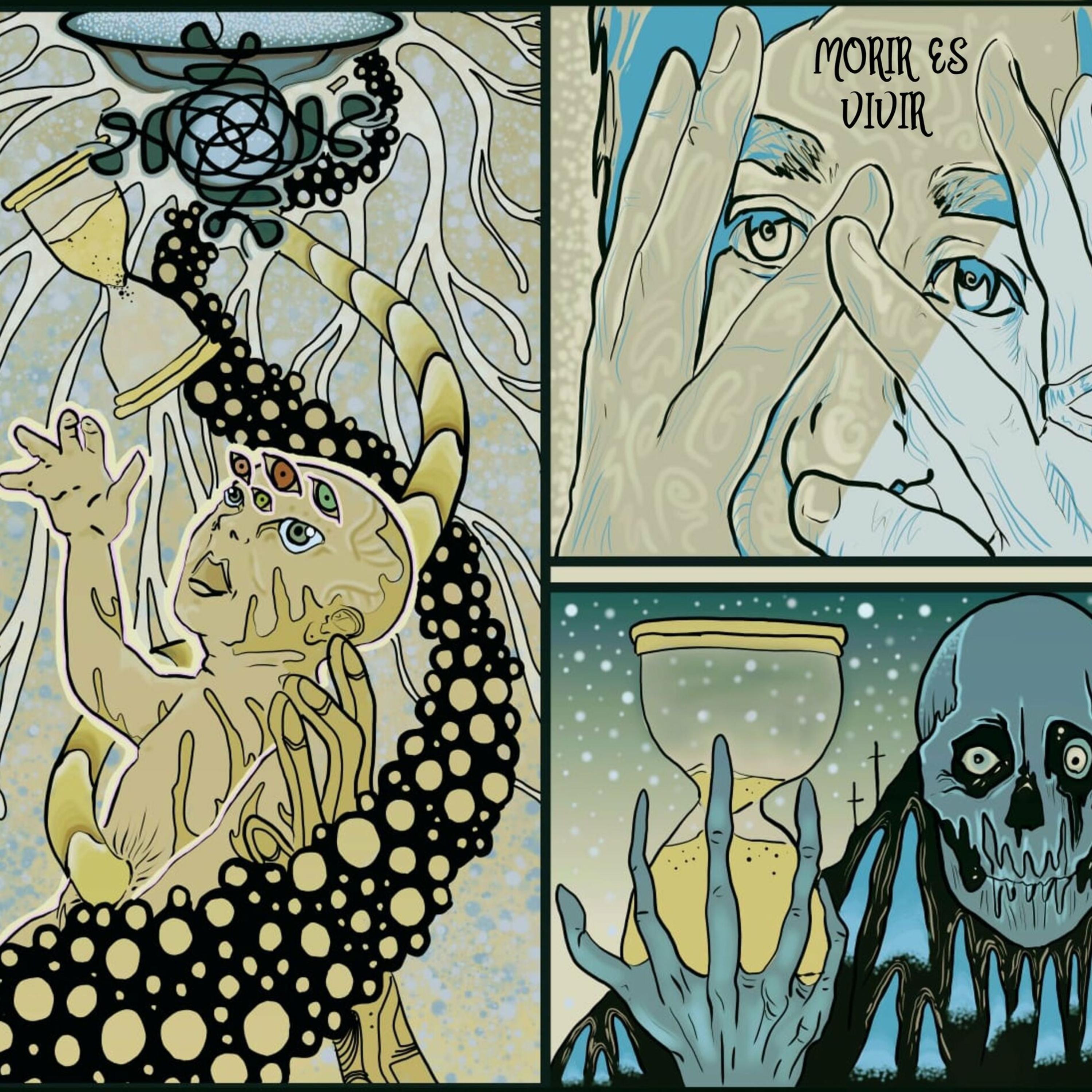 Morir Es Vivir artwork