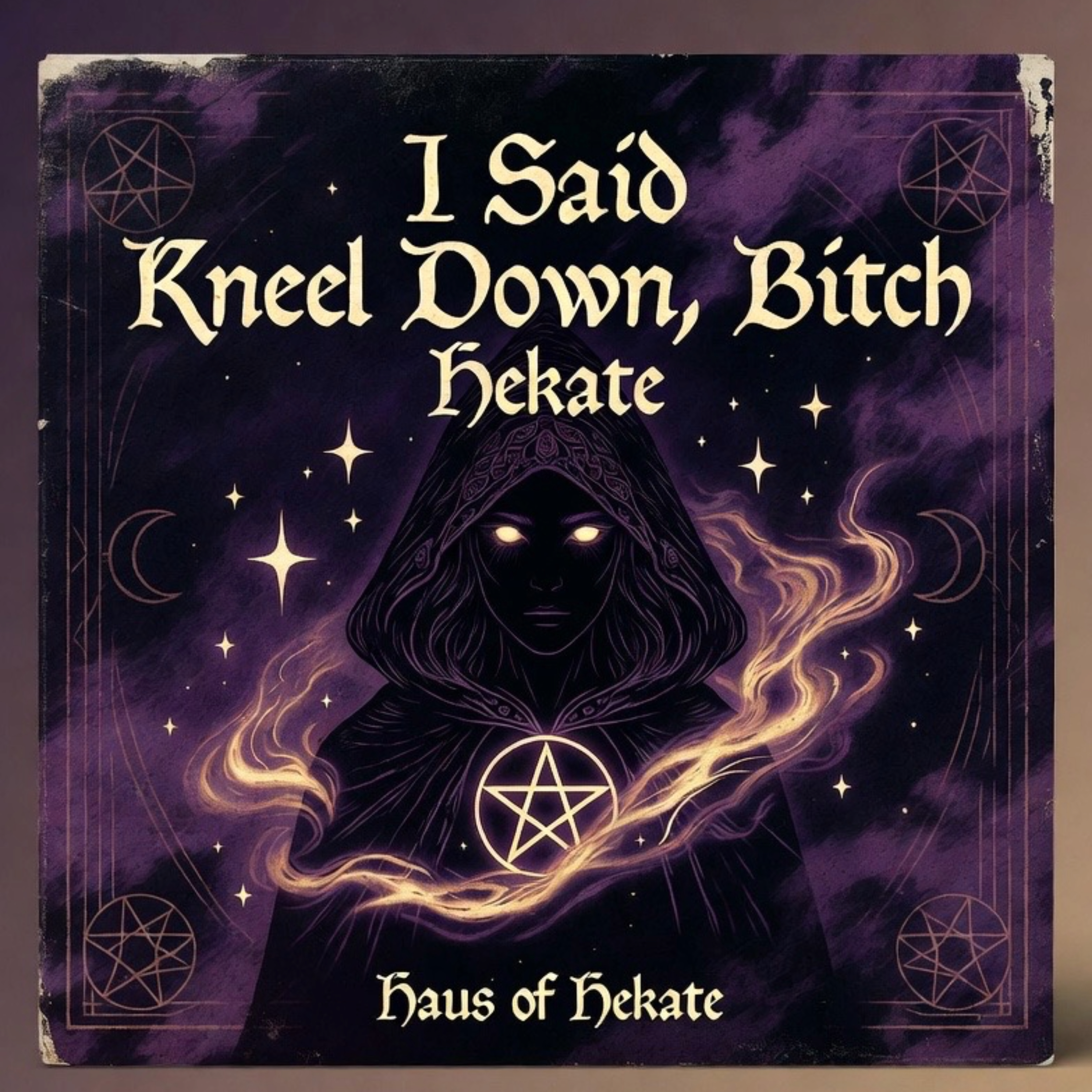 I Said Kneel Down, Bitch artwork