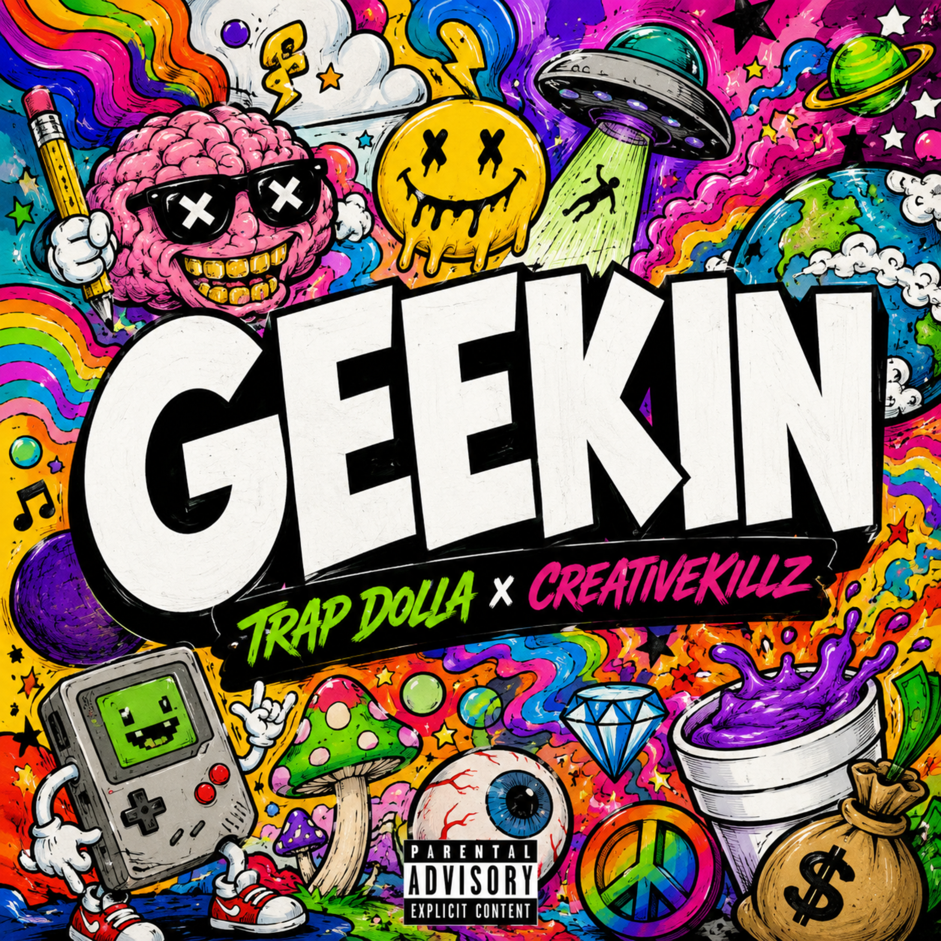 GEEKIN by Trap Dolla cover art