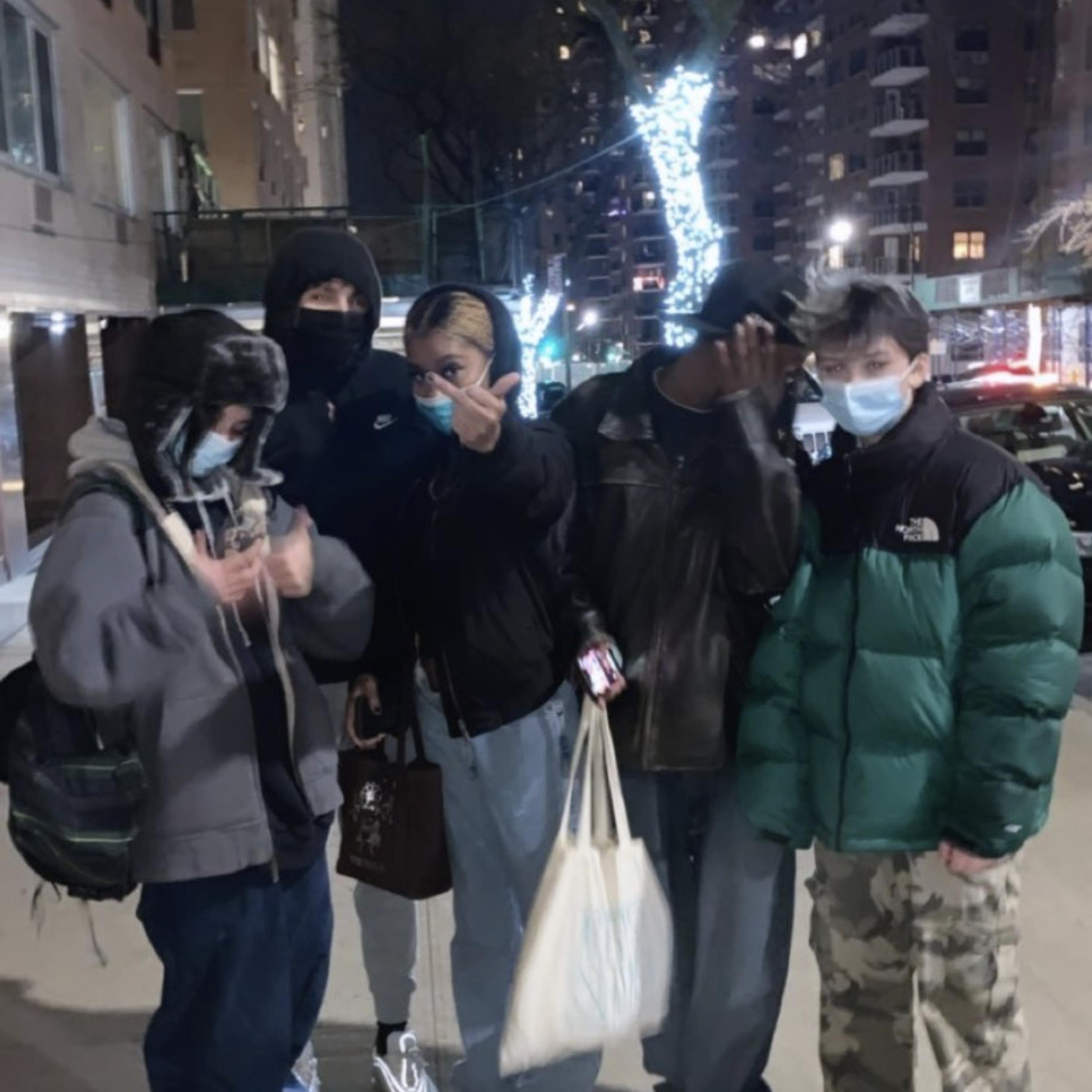 With the gang ! artwork