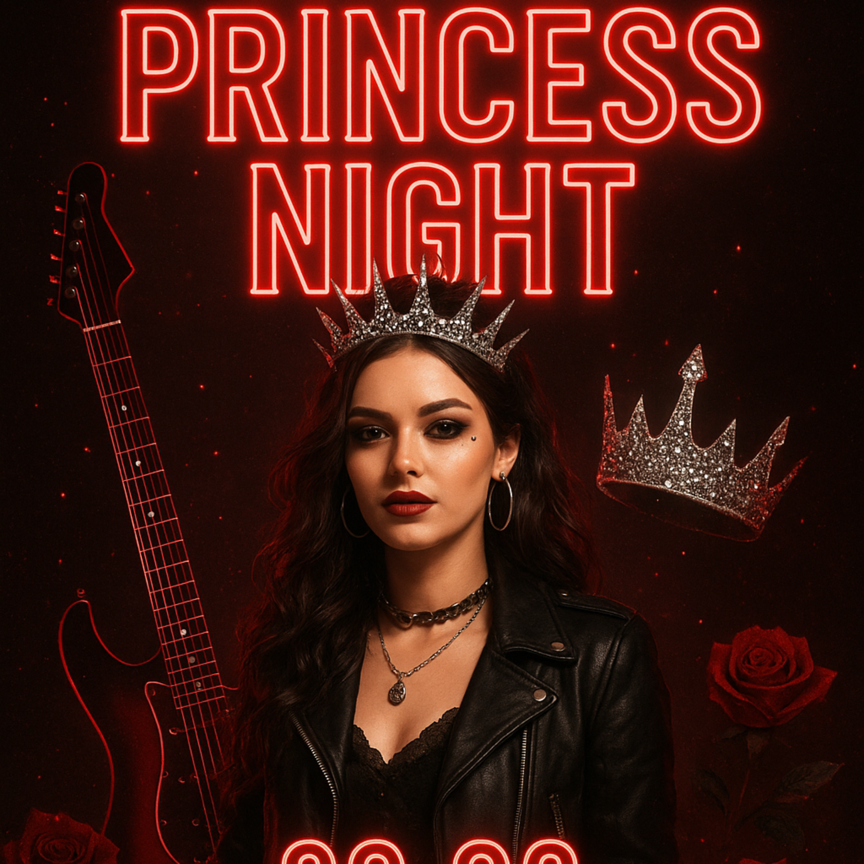 rock princess night artwork