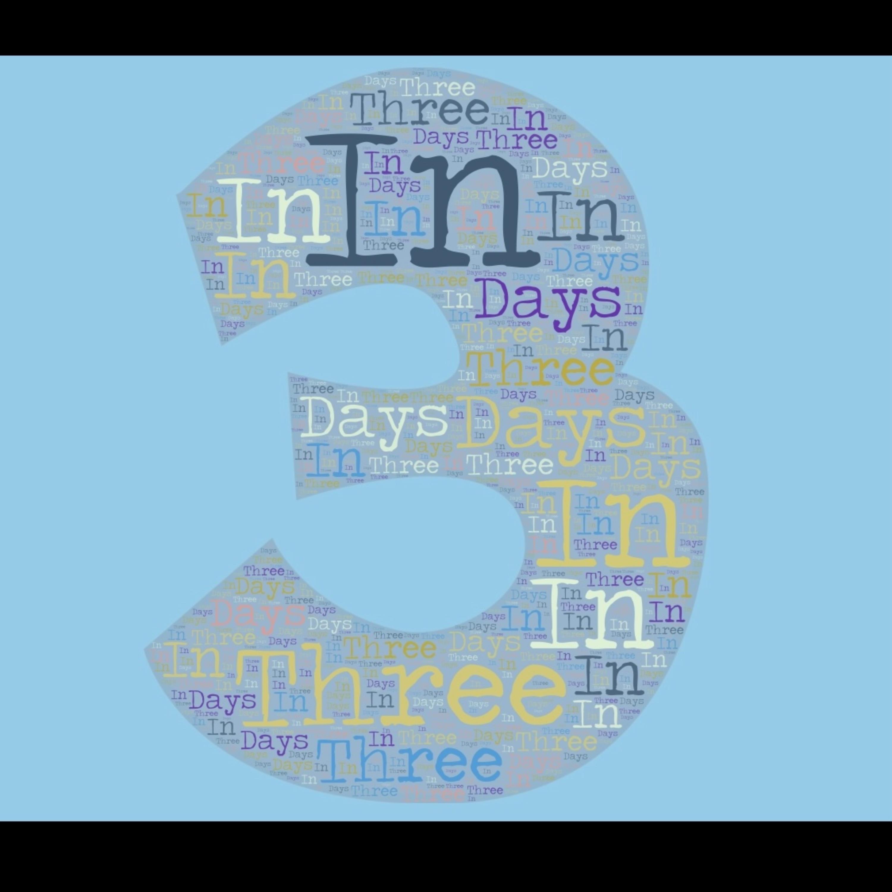 In Three Days artwork