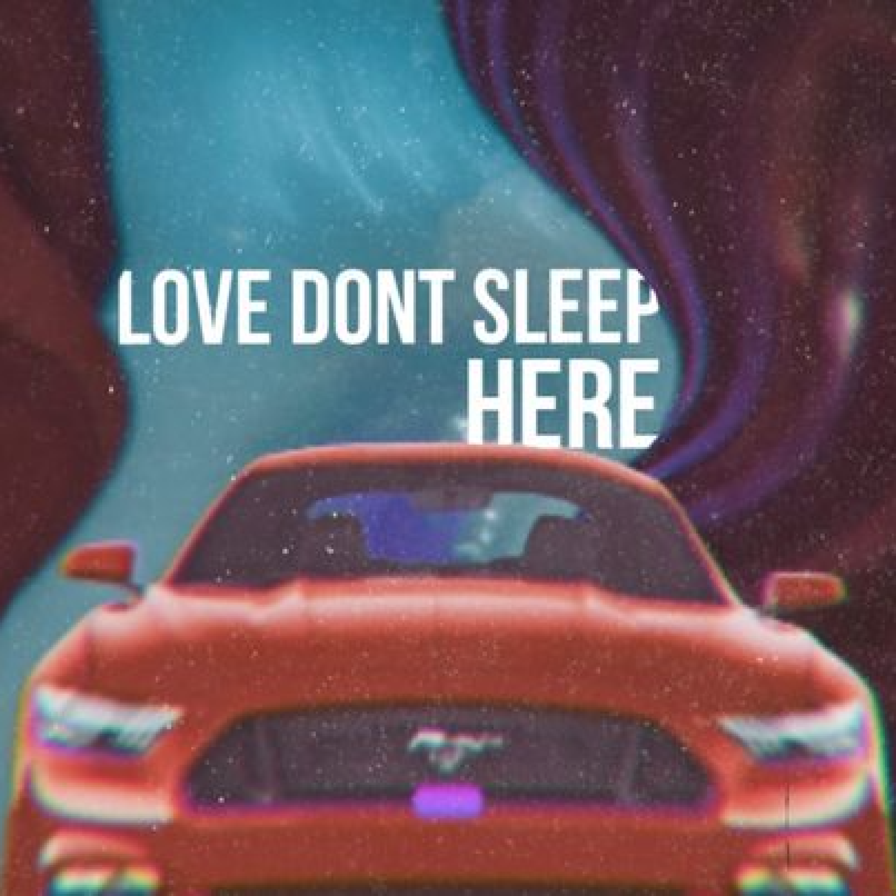 LOVE DONT SLEEP HERE artwork