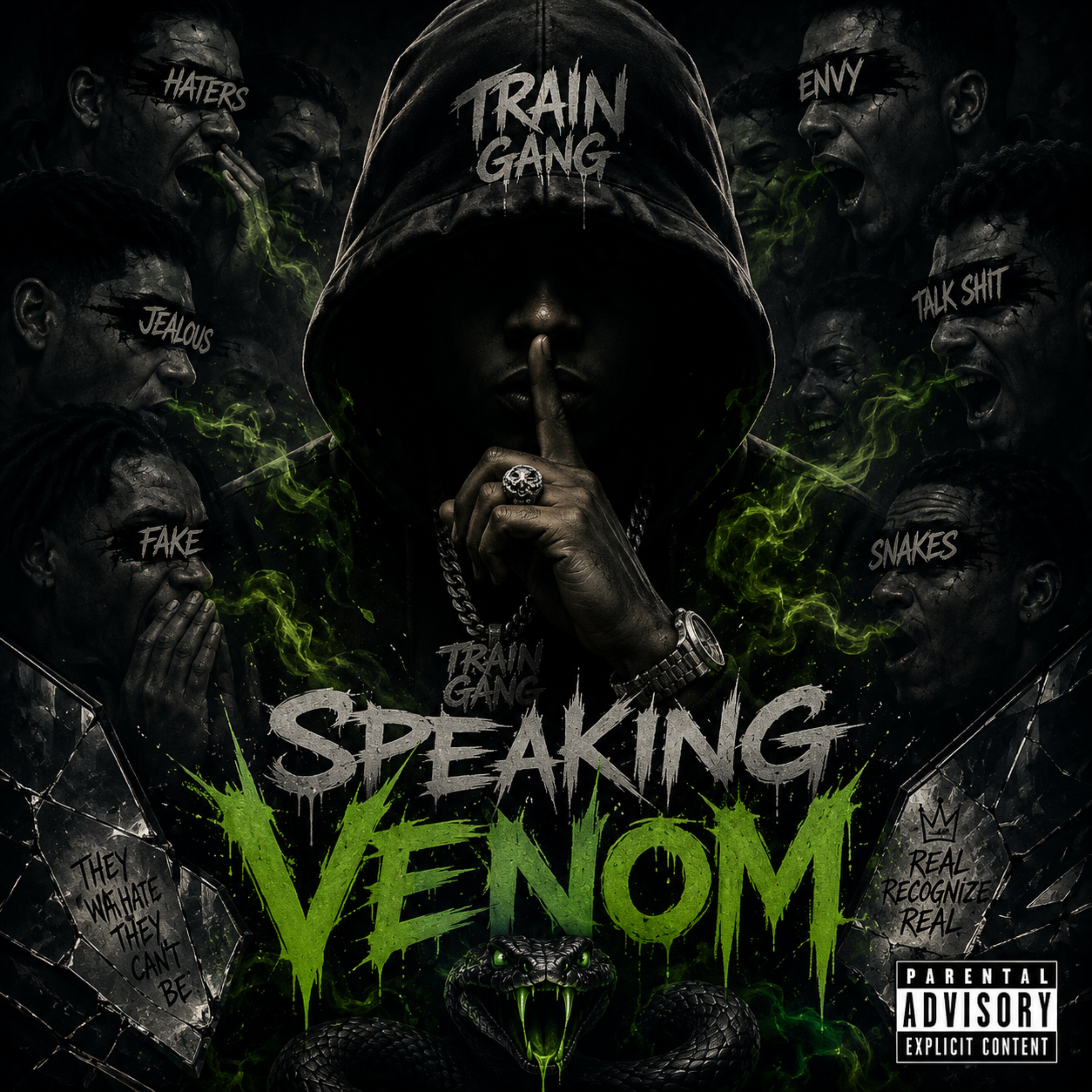 Speaking Venom by TrainGang cover art