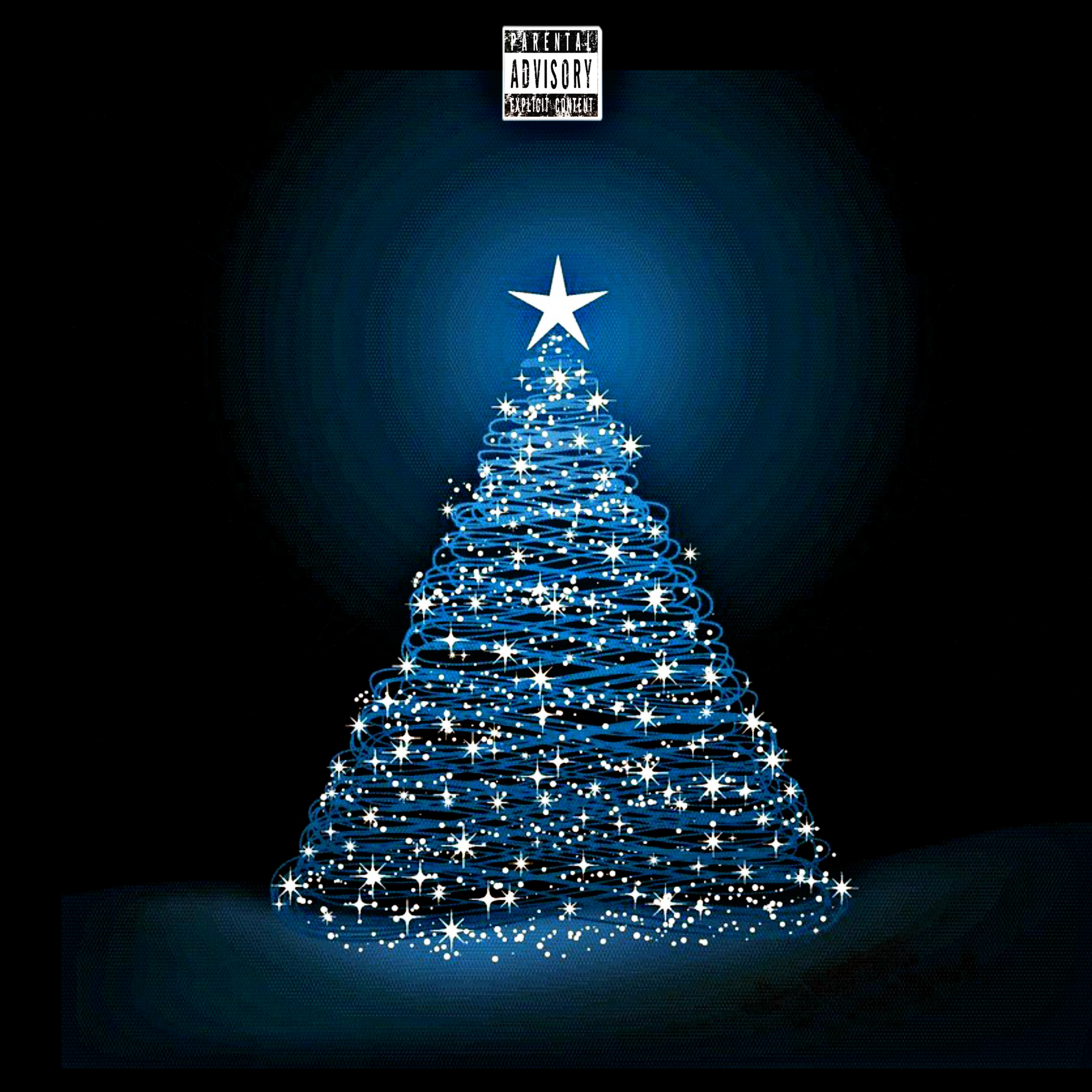 Blue Christmas artwork