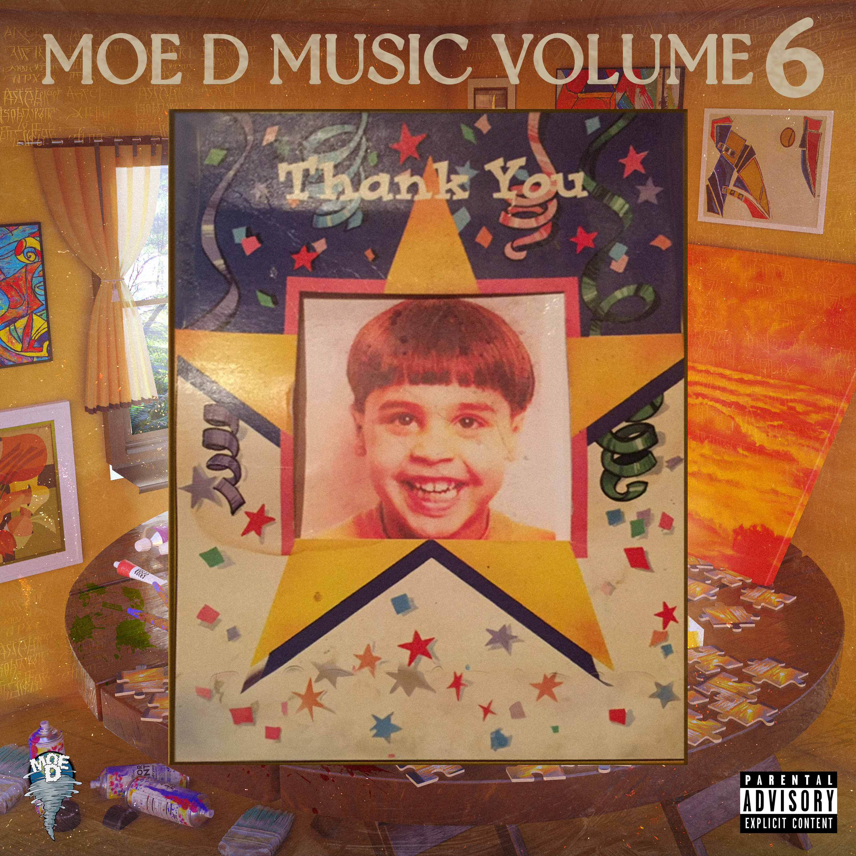 MOE D MUSIC VOLUME 6 artwork