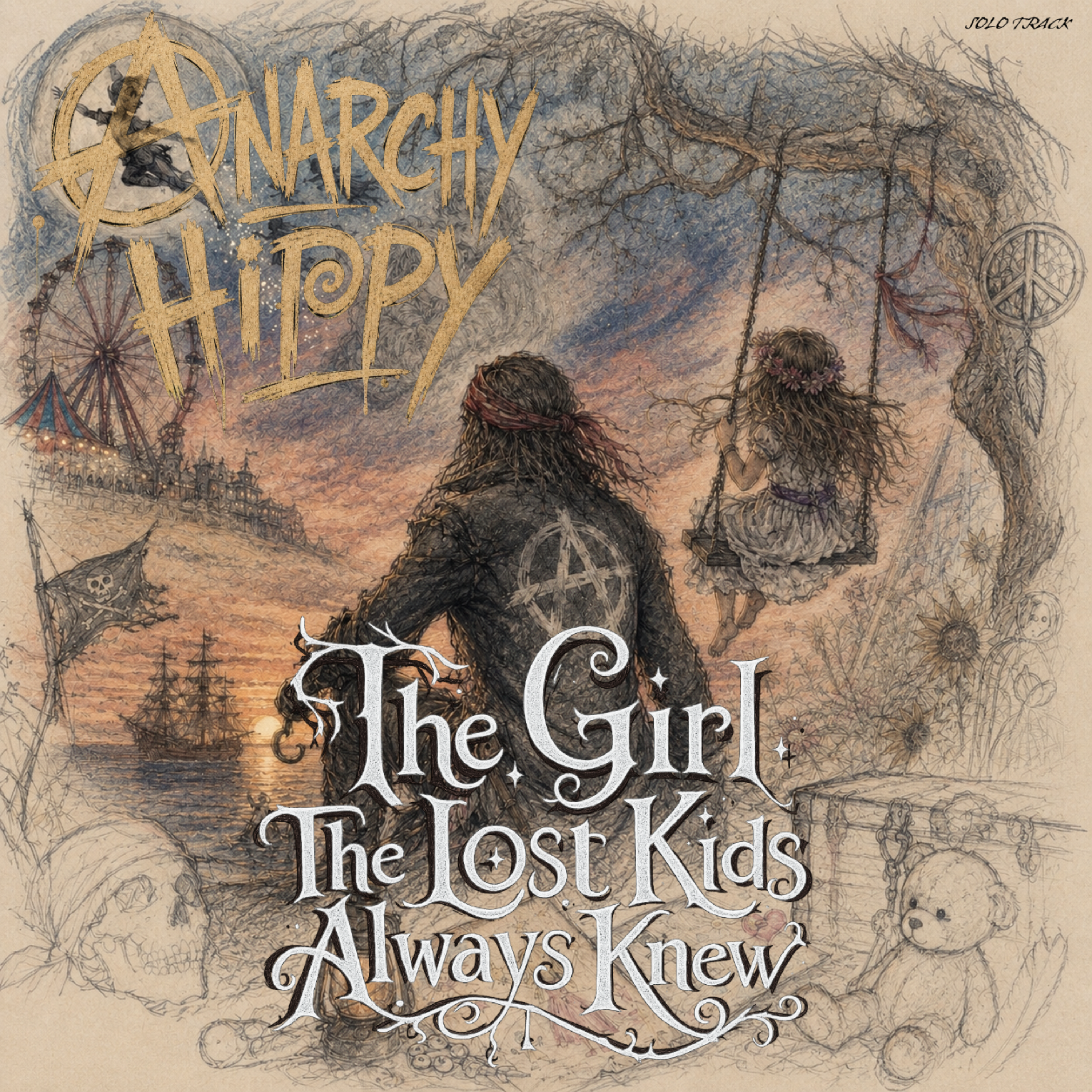 The Girl The Lost Kids Always Knew by Anarchy Hippy cover art