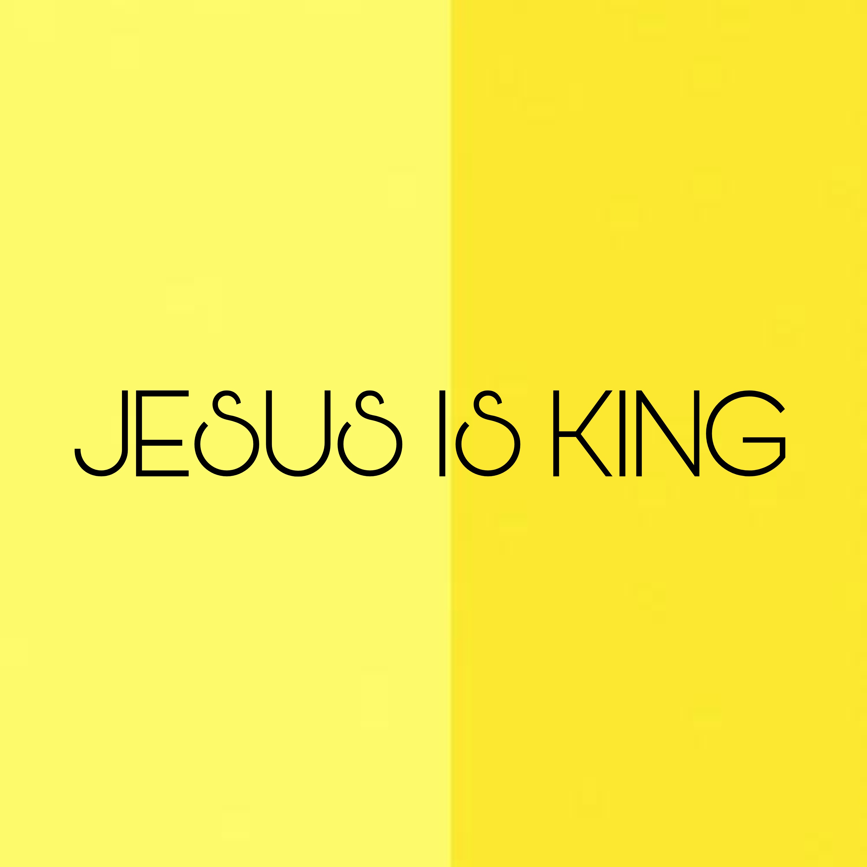 jesus is king artwork