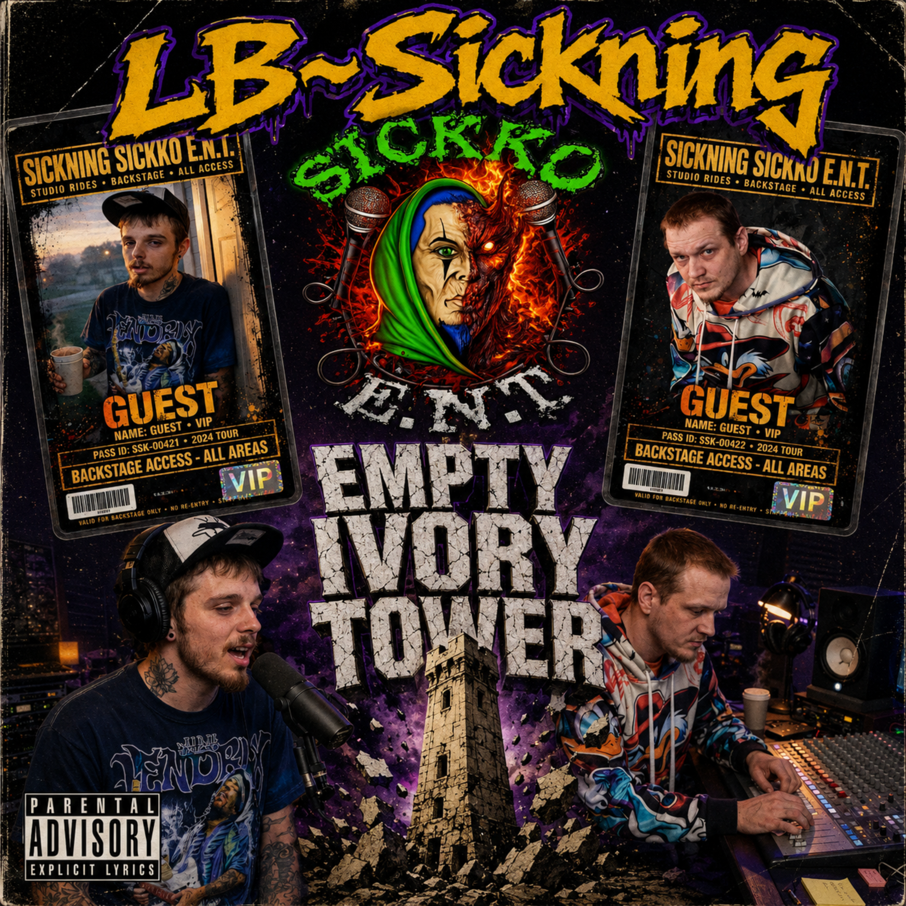 Empty Ivory Tower by LB~Sickning cover art